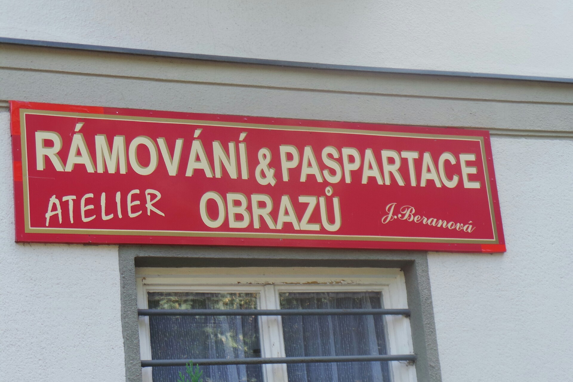 Rámování a paspartování obrazů - Jarmila Beranová foto 2