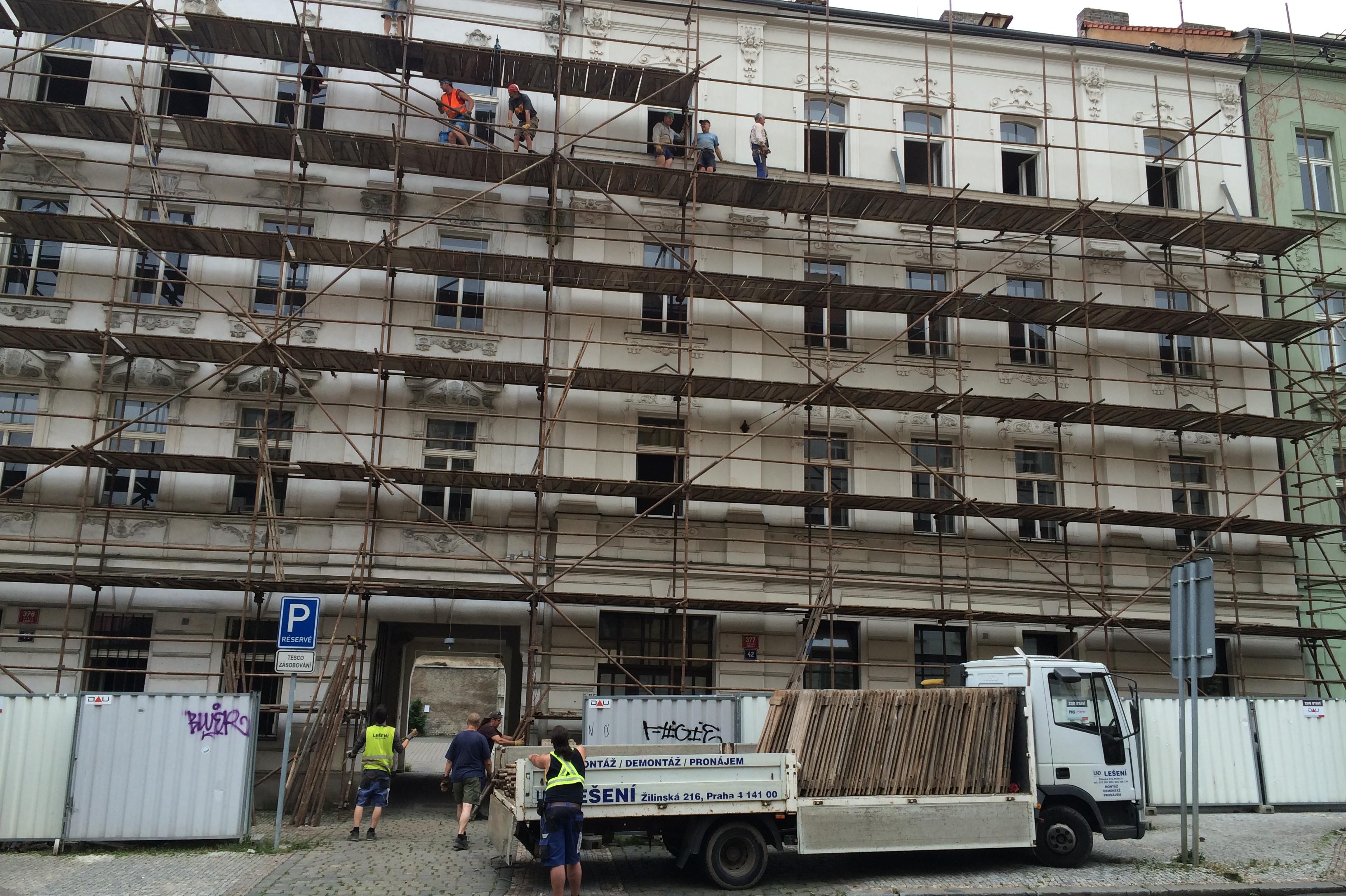 LND Vlasák - lešení