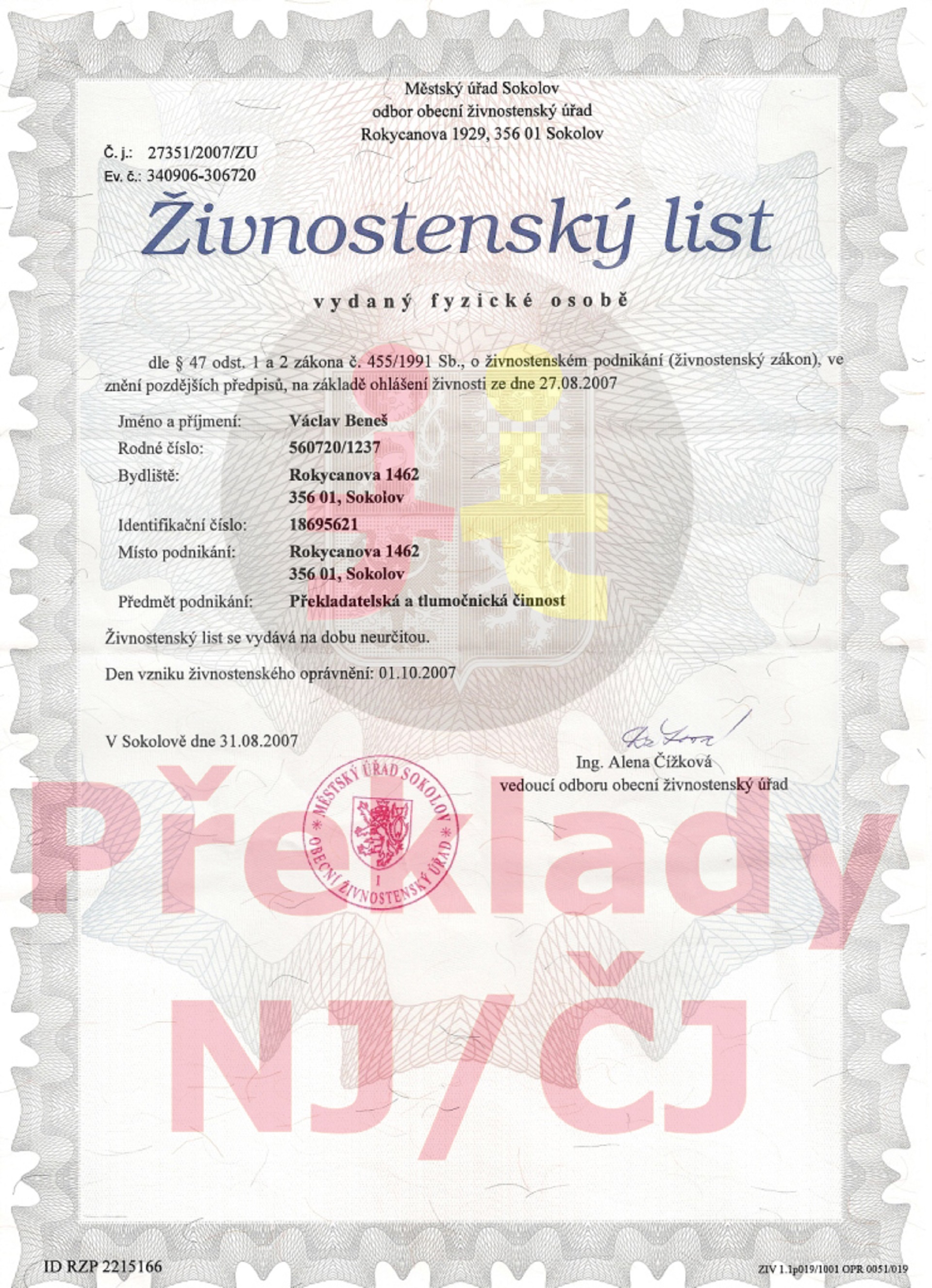 Václav Beneš - němčina foto 3