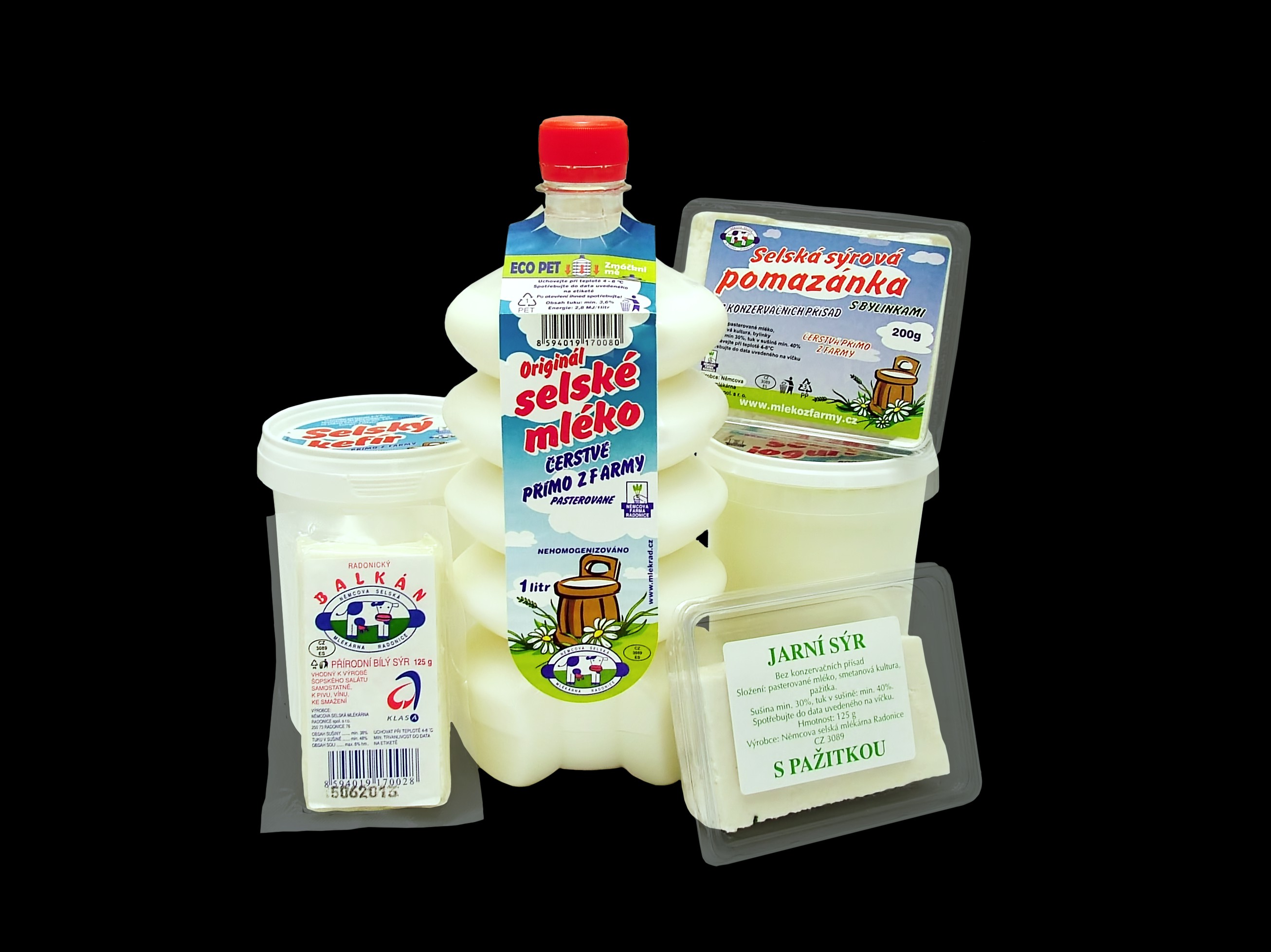 Mléko z farmy - Němcova selská mlékárna Radonice foto 3