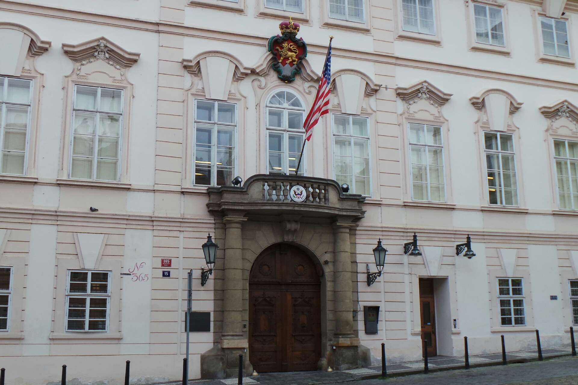 USA - Velvyslanectví Spojených států amerických