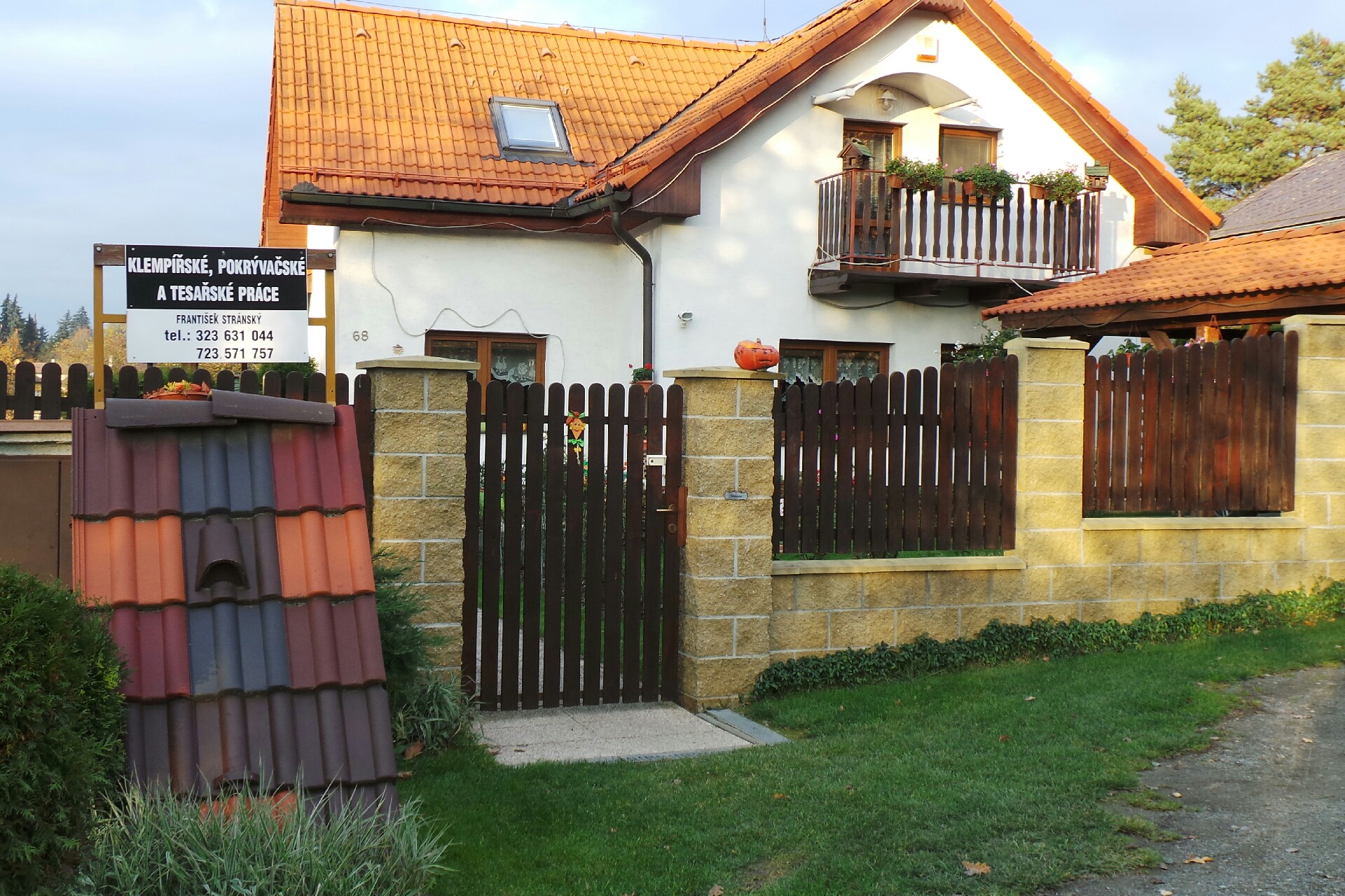 František Stránský - tesařské práce