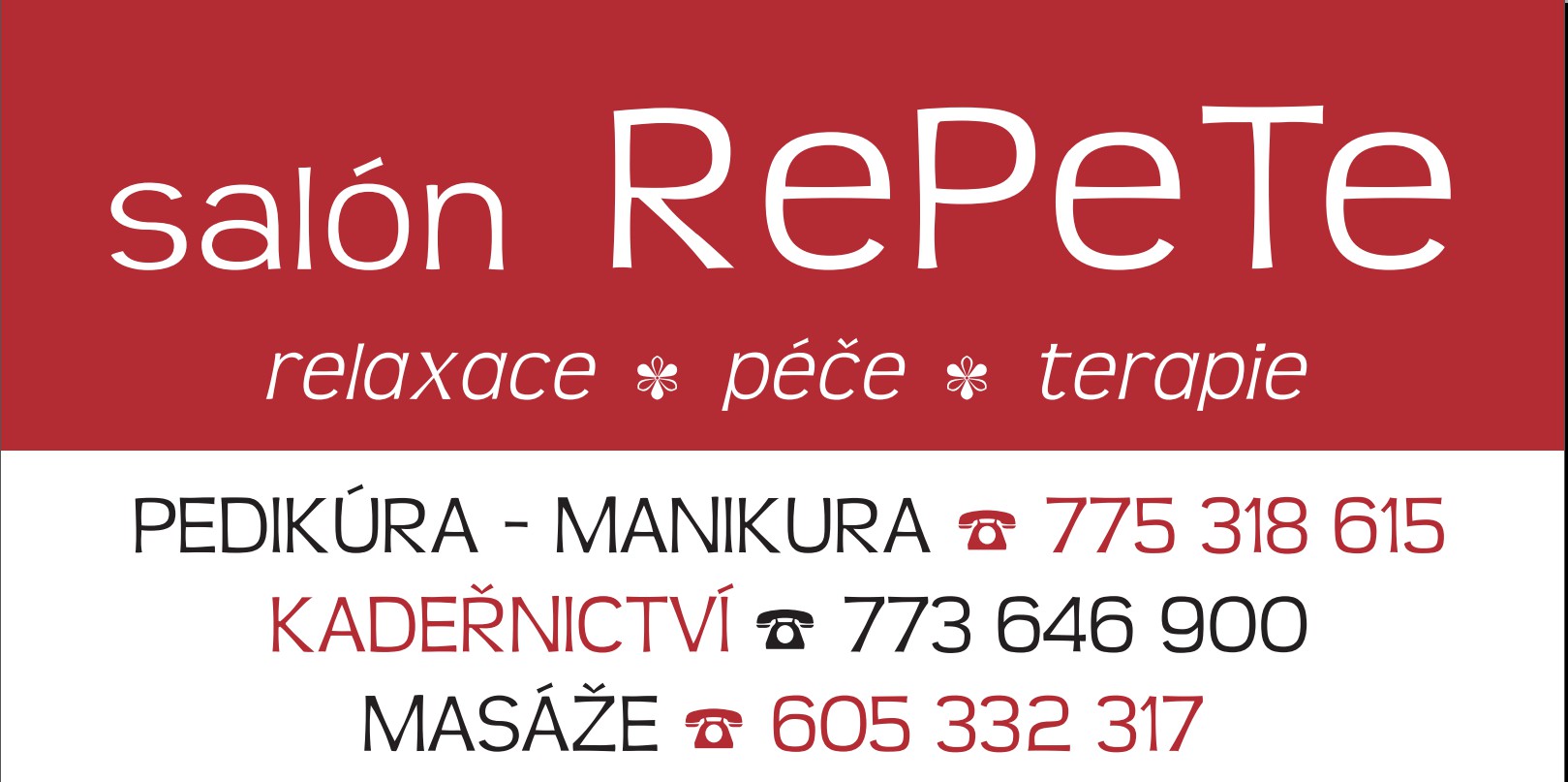 Salón RePeTe - relaxace, péče, terapie foto 6