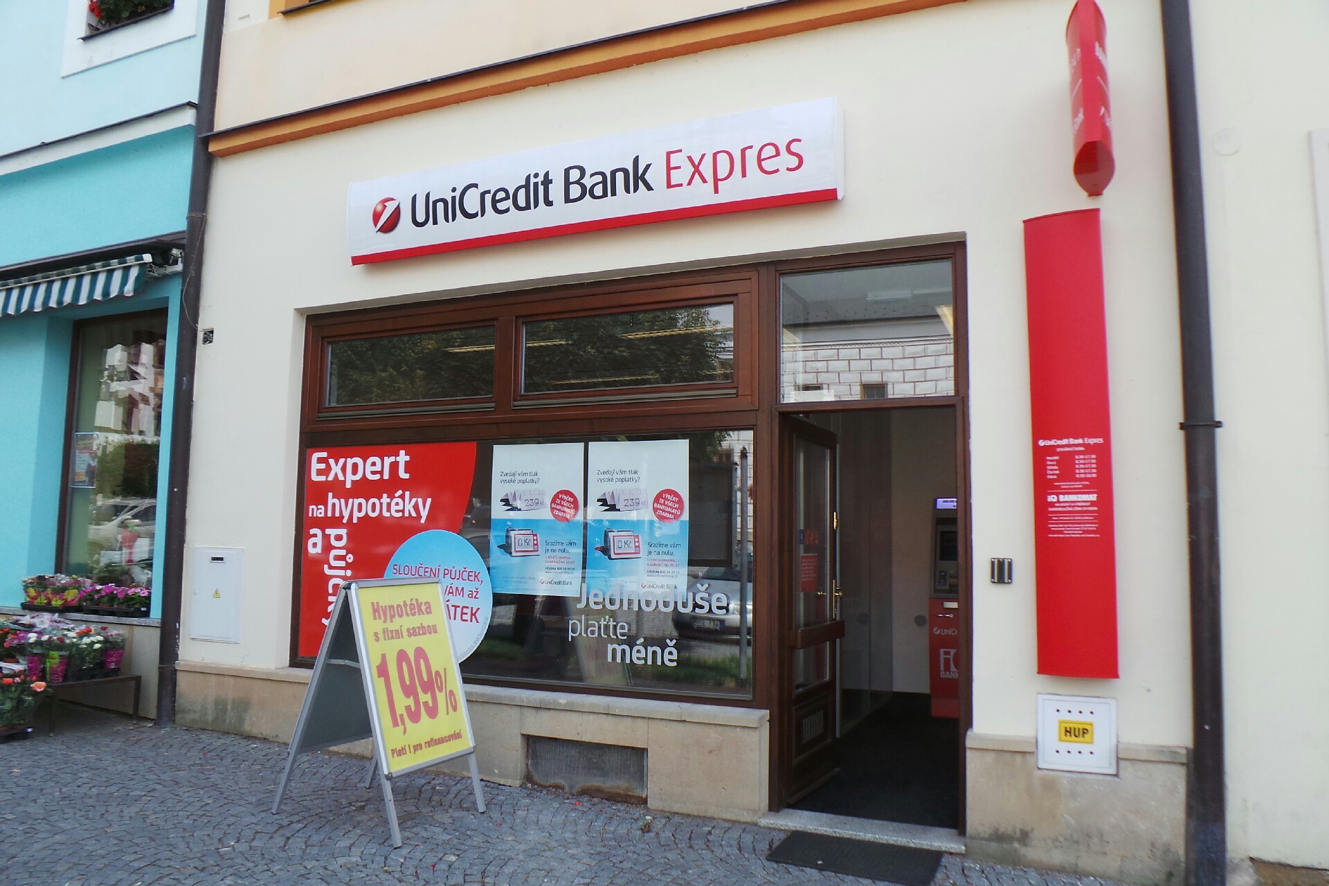 Bankomat UniCredit Bank Czech Republic