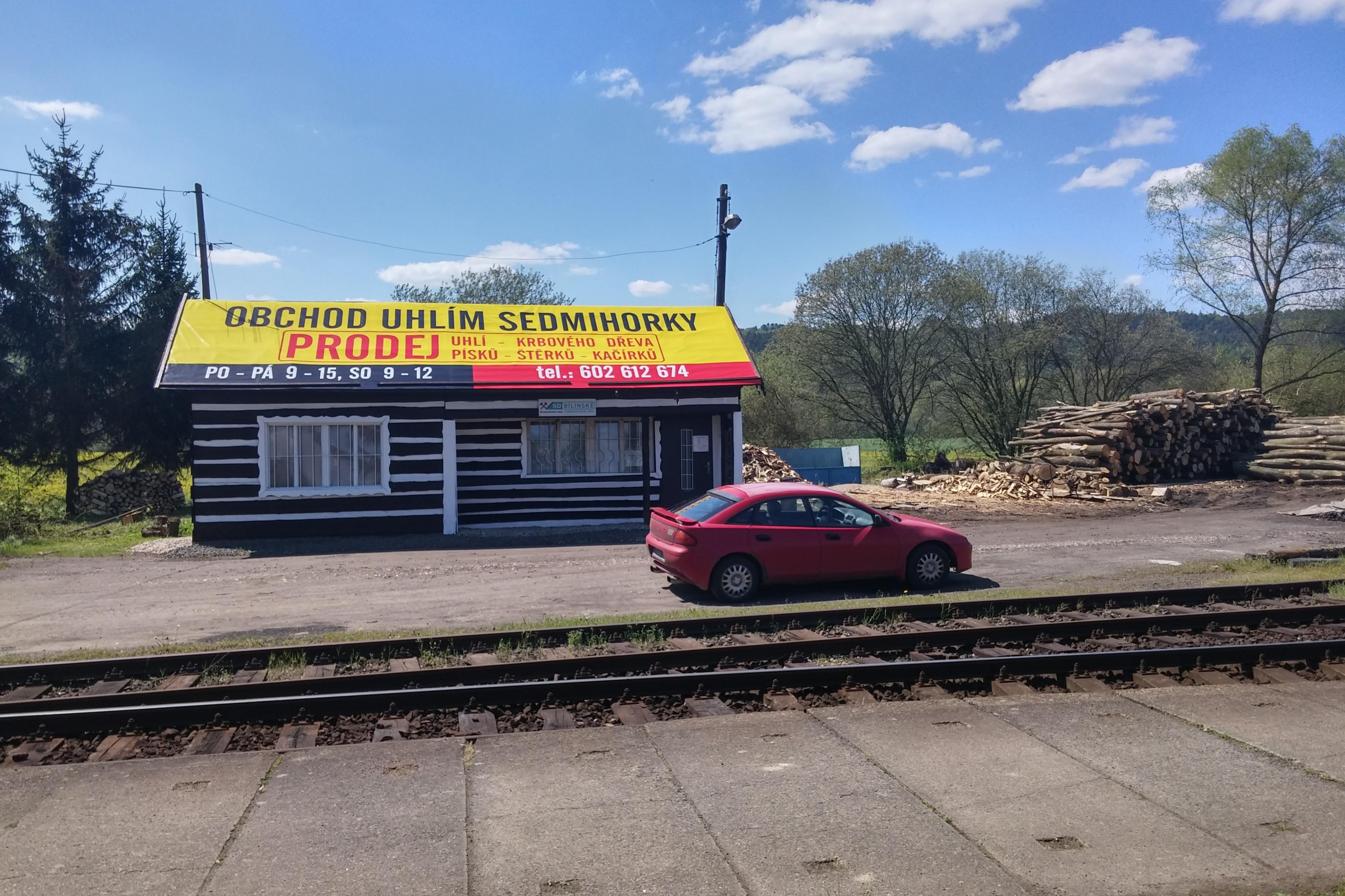 Obchod uhlím Sedmihorky - Miroslav Štrojsa