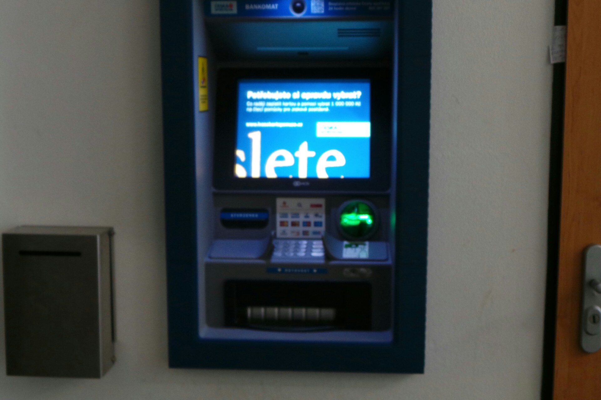 Bankomat České spořitelny