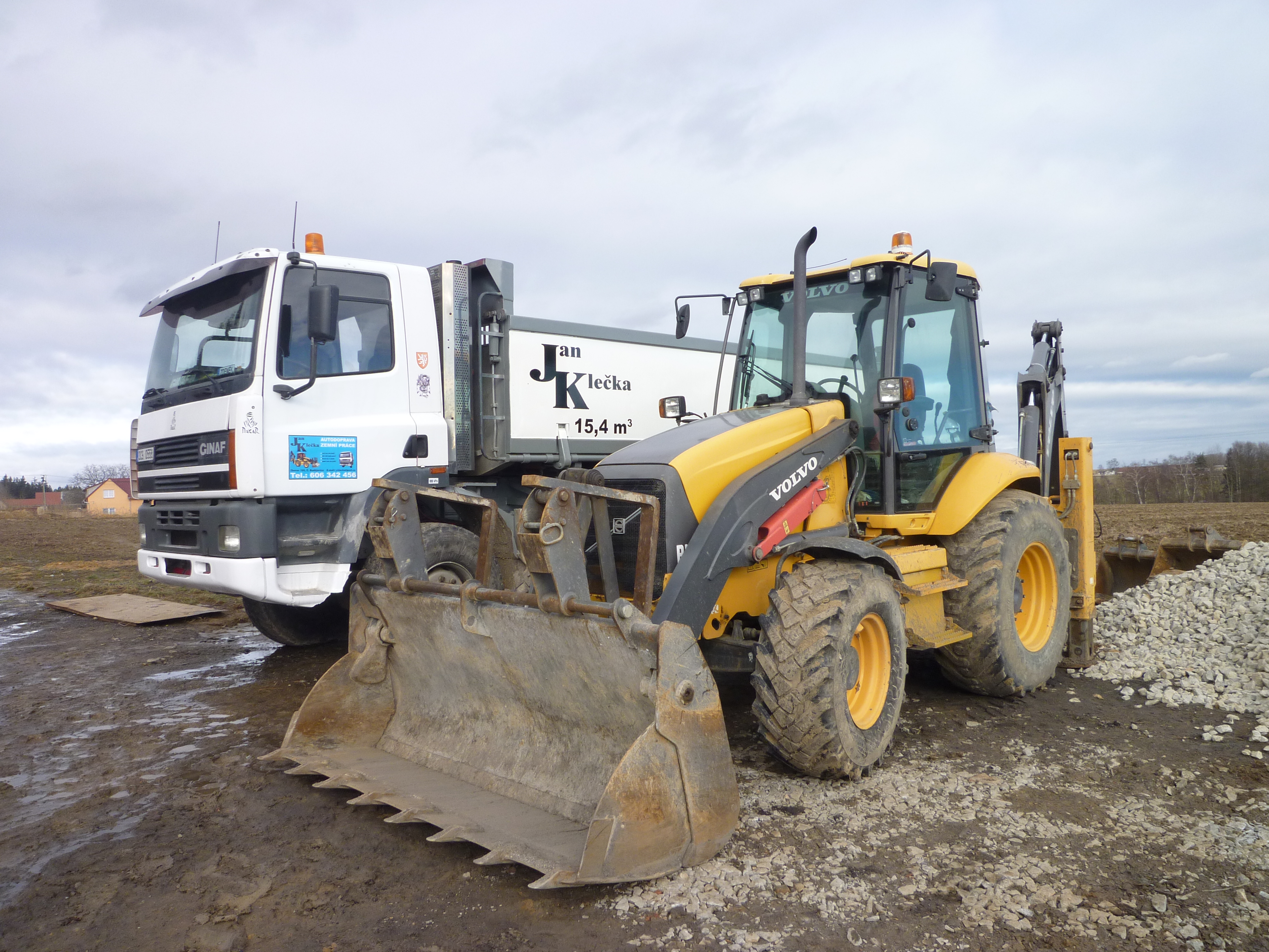 Jan Klečka - Autodoprava, zemní práce