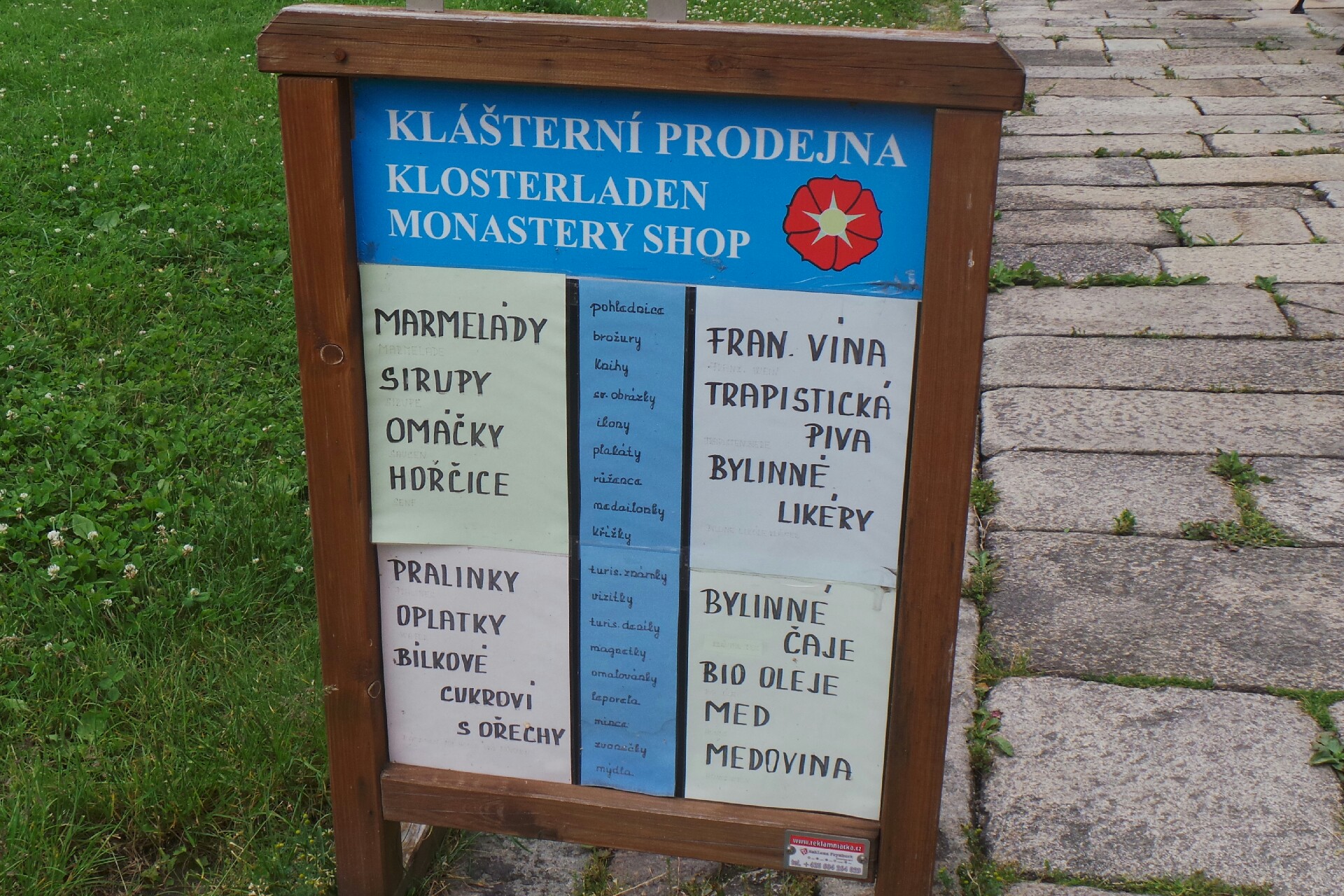 Klášterní prodejna - Cisterciácké opatství Vyšší Brod foto 2