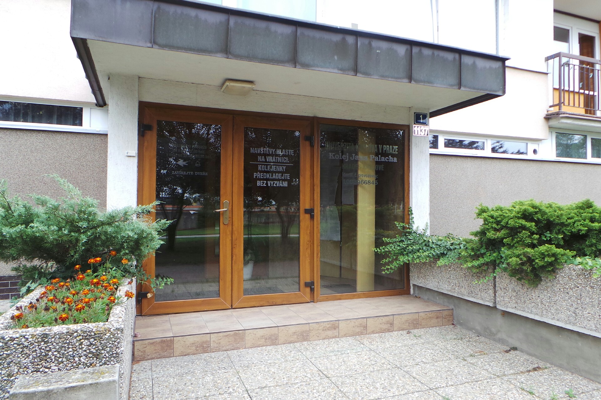 Kolej Jana Palacha - Univerzita Karlova