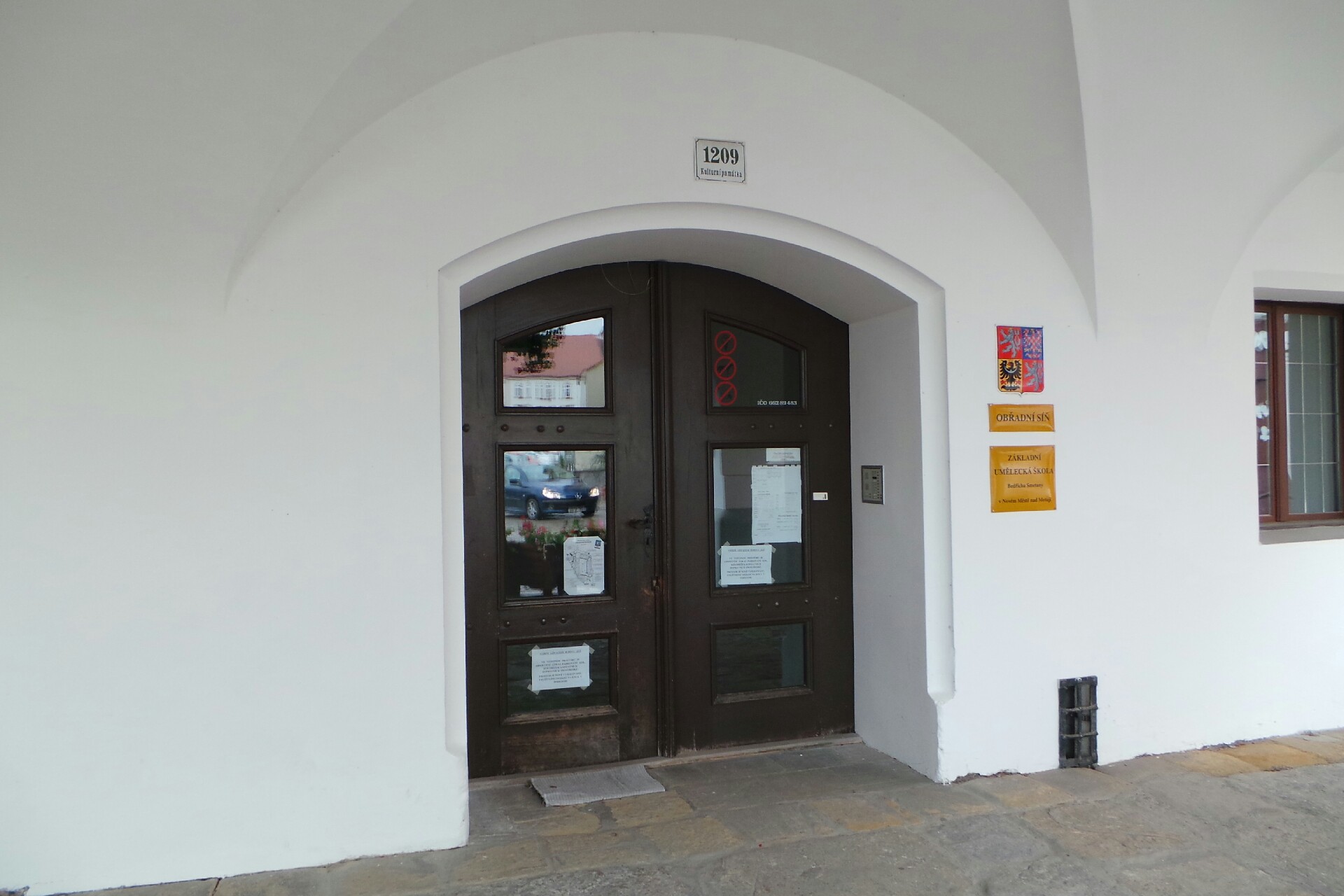 Základní umělecká škola Bedřicha Smetany Nové Město nad Metují, Husovo nám. 1209, okres Náchod