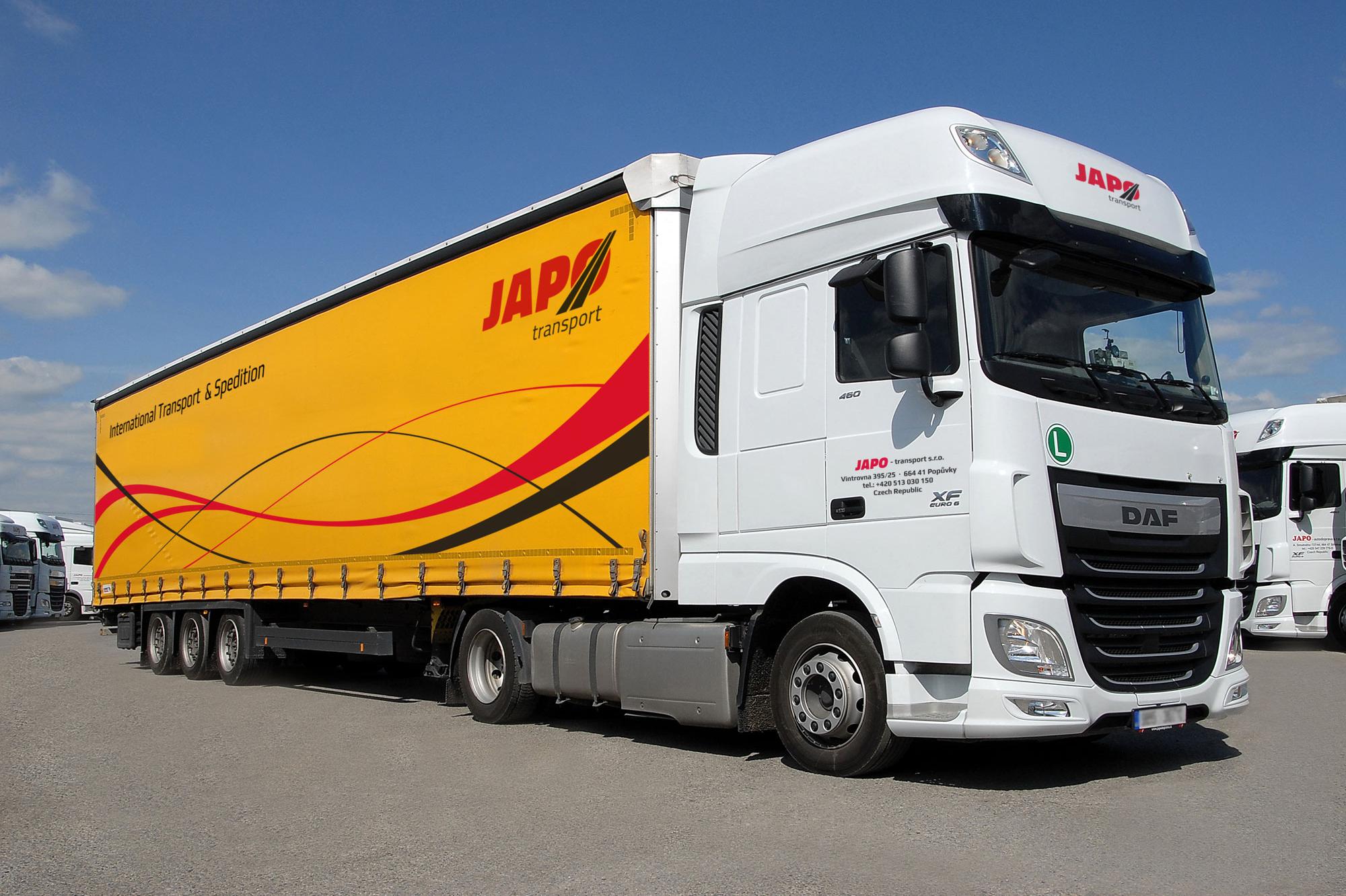 Nákladní doprava - JAPO - transport, s.r.o.