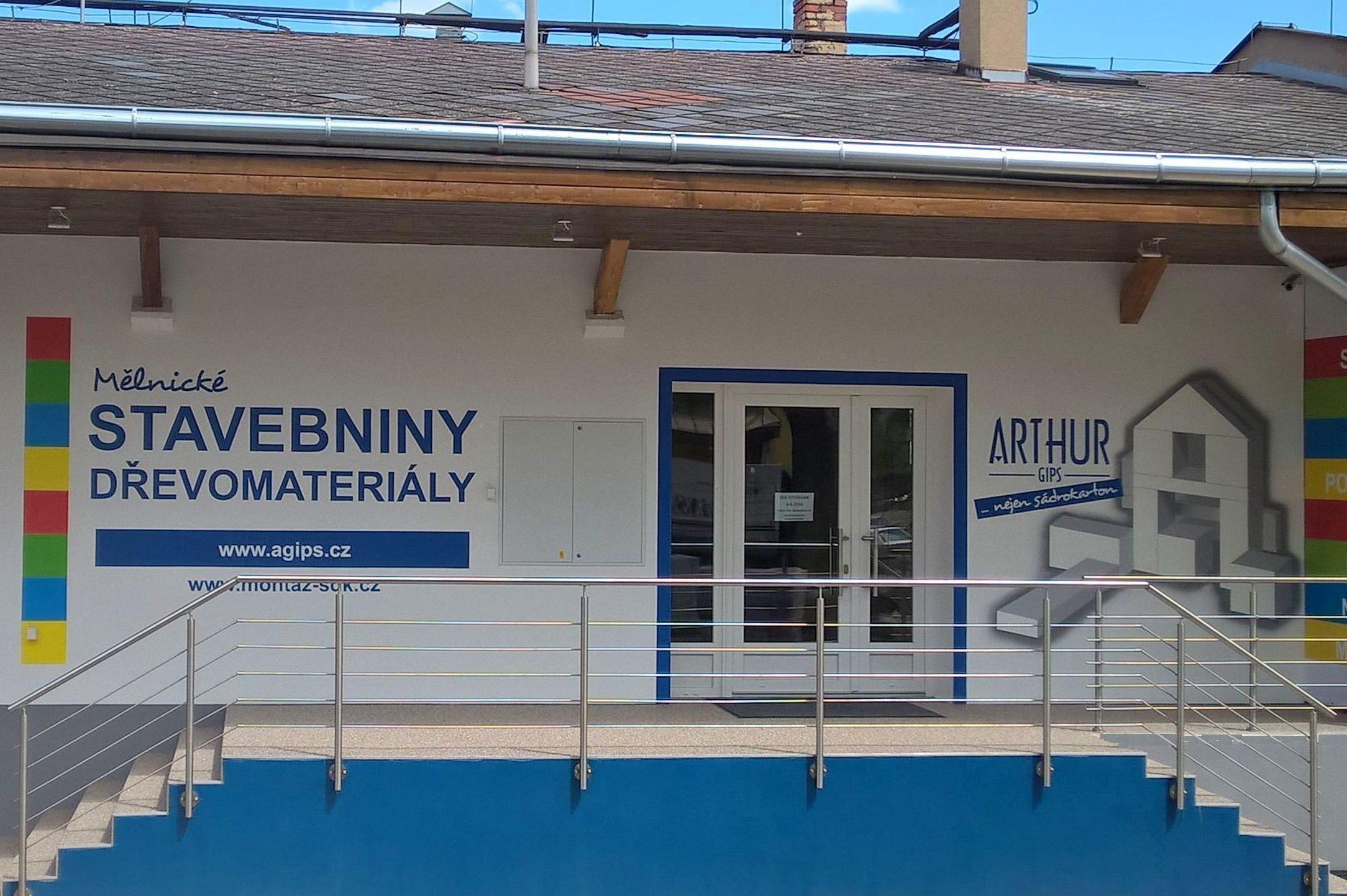 ARTHUR-GIPS Mělnické stavebniny - dřevomateriály