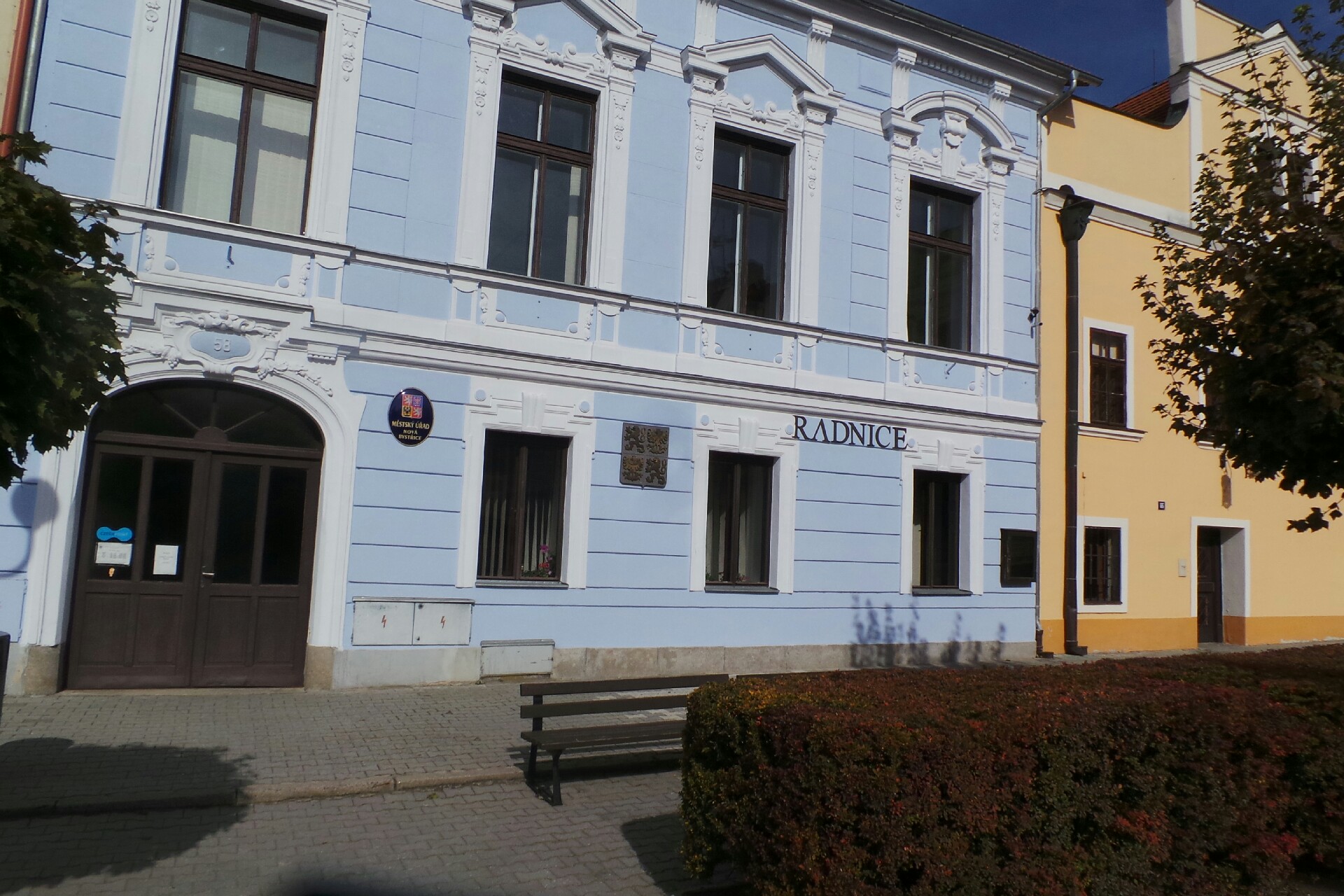 MÚ Nová Bystřice - Odbor správy