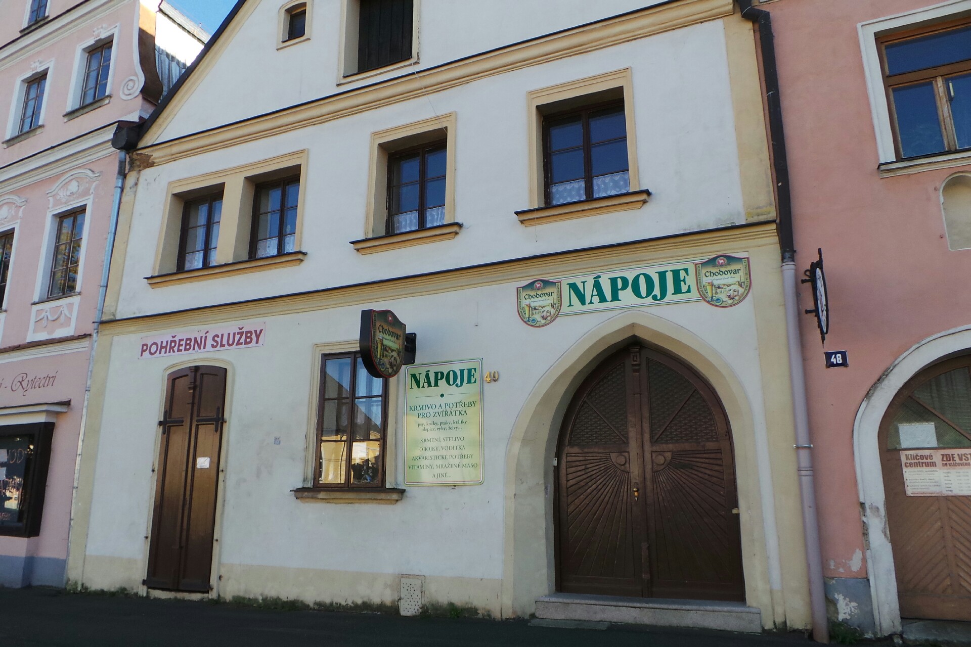 Prodej nápojů  Cvetanov