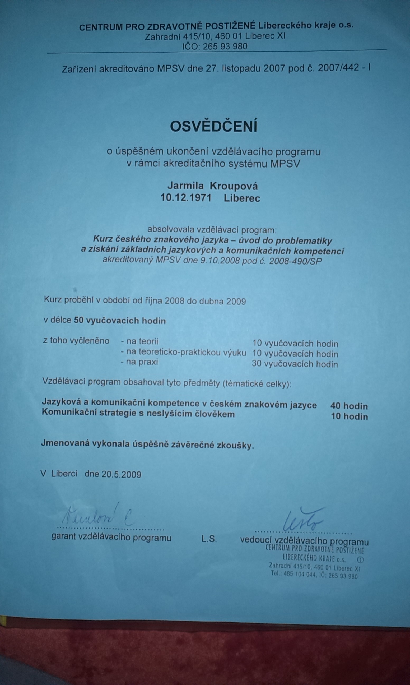 Cesta Pomoci foto 3