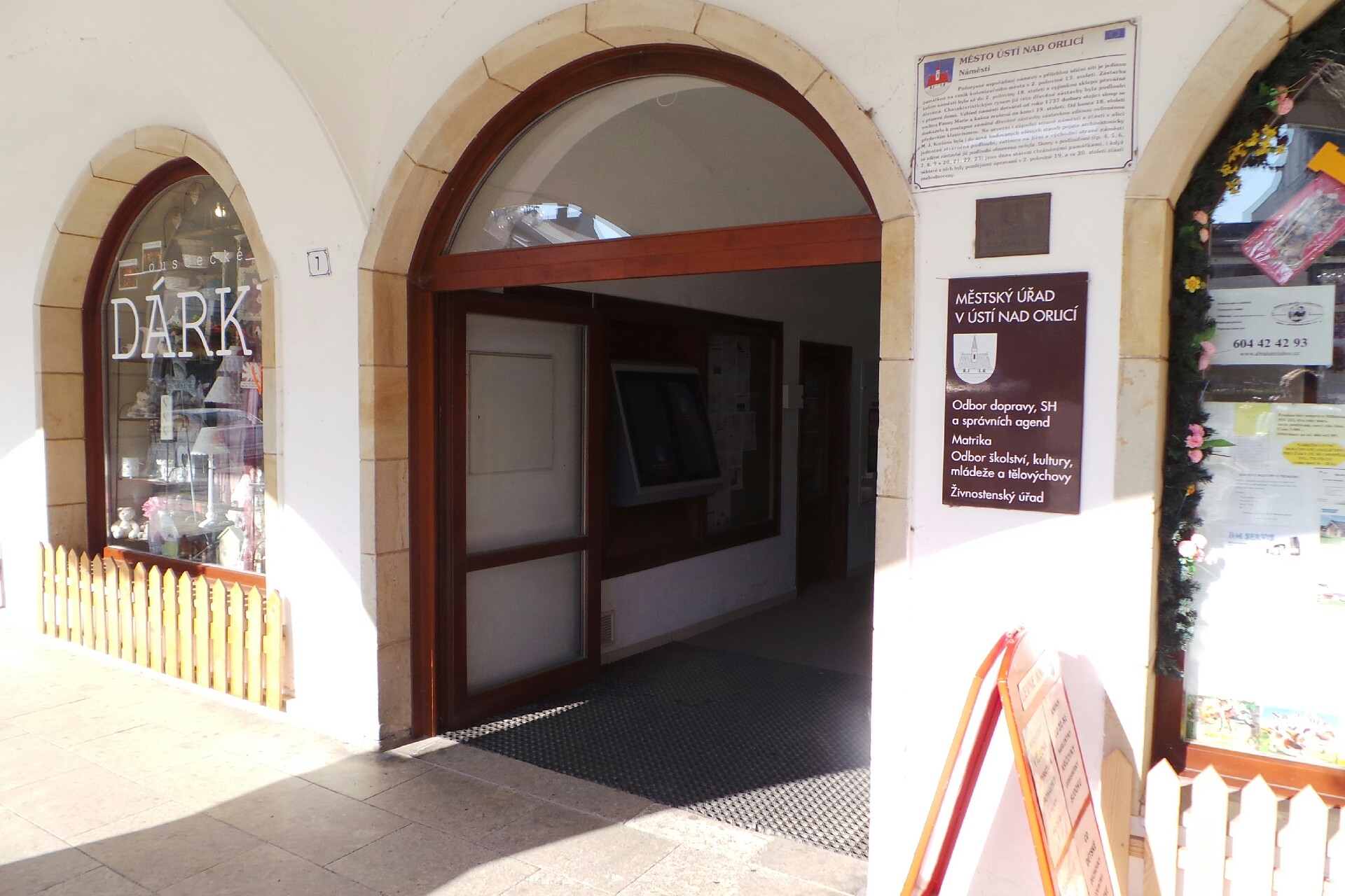 MÚ Ústí nad Orlicí - Odbor právní a obecního živnostenského úřadu