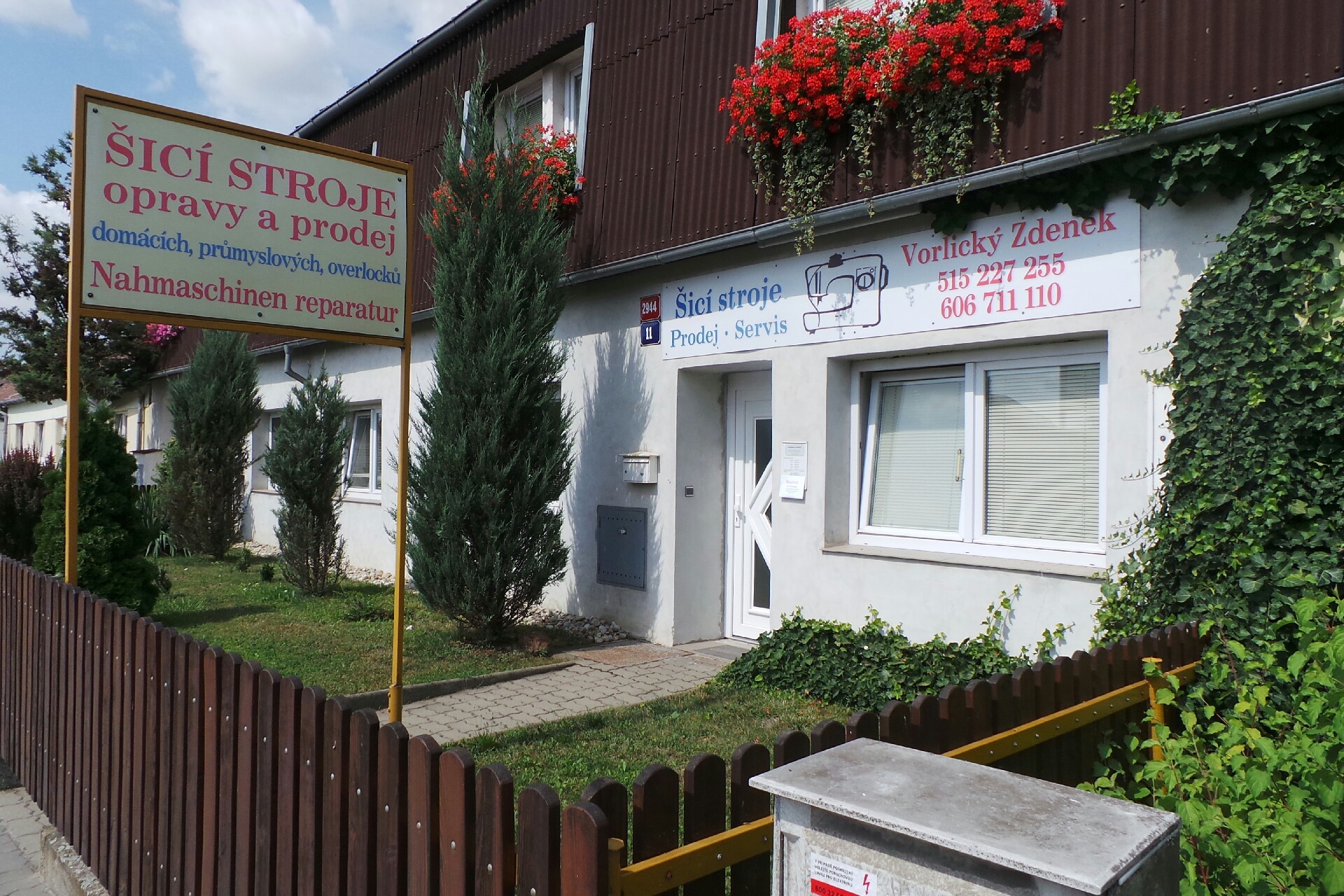 Šicí stroje Vorlický