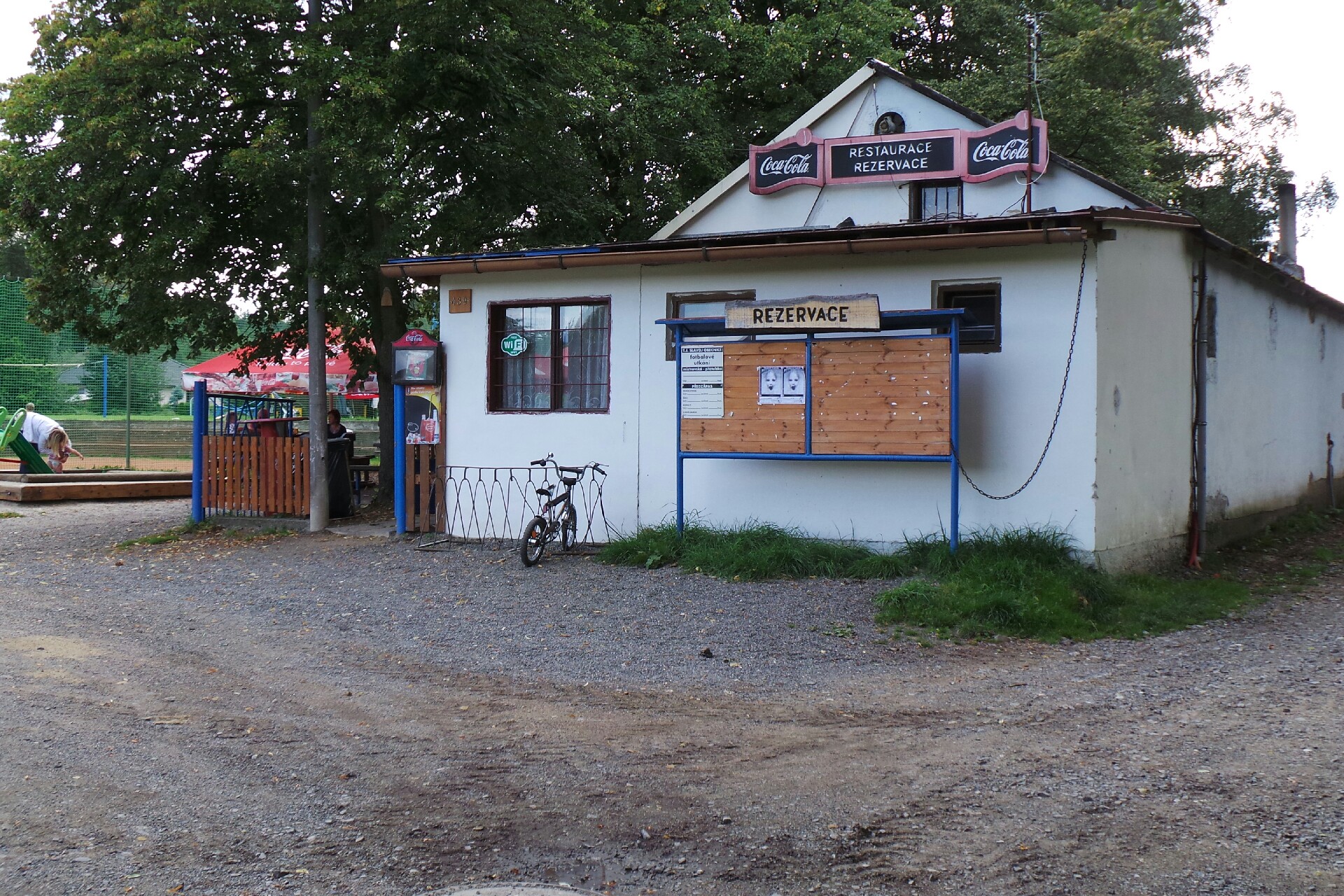 Letní restaurace Rezervace