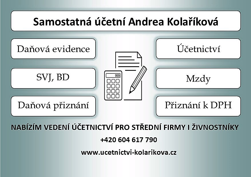 Andrea Kolaříková - Samostatná účetní foto 1