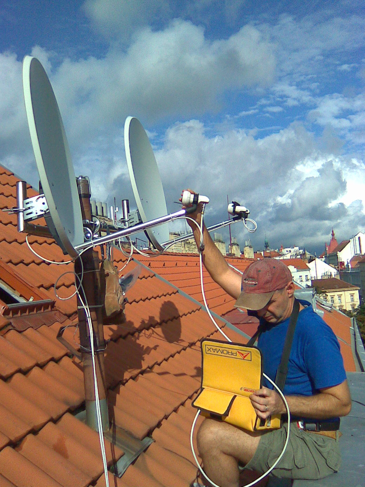 Antény a satelity - Oldřich Matouš foto 2