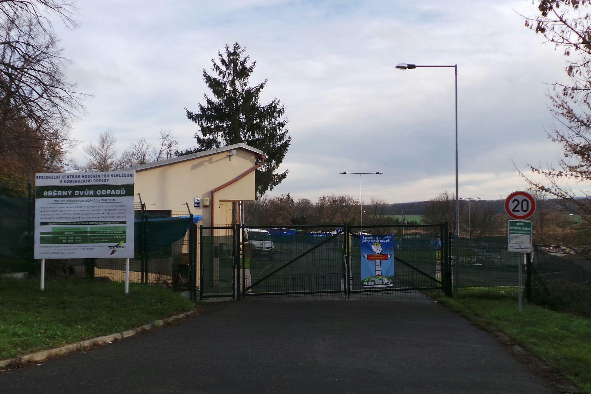 Sběrný dvůr Měšťanská