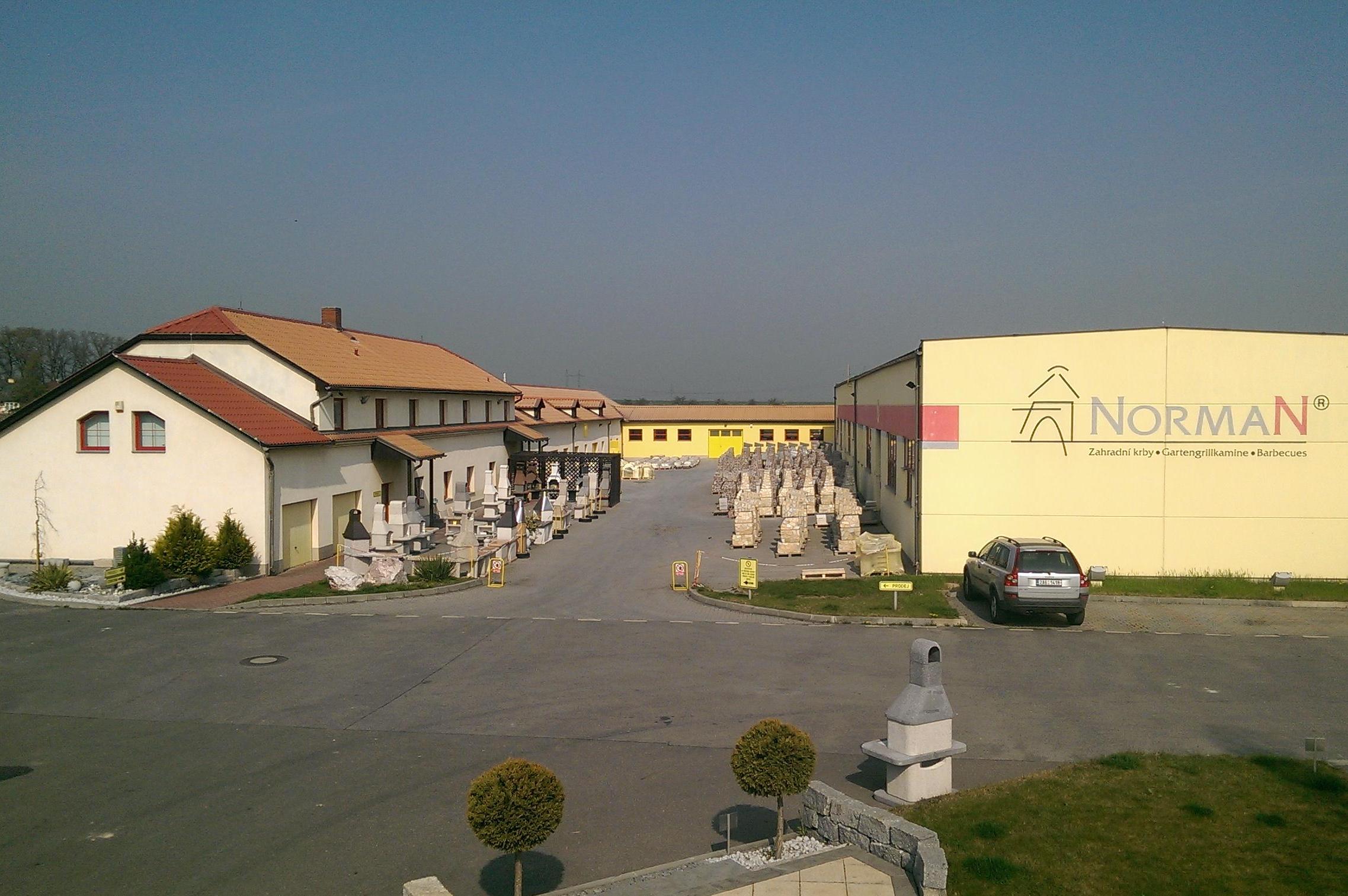 Norman - zahradní krby