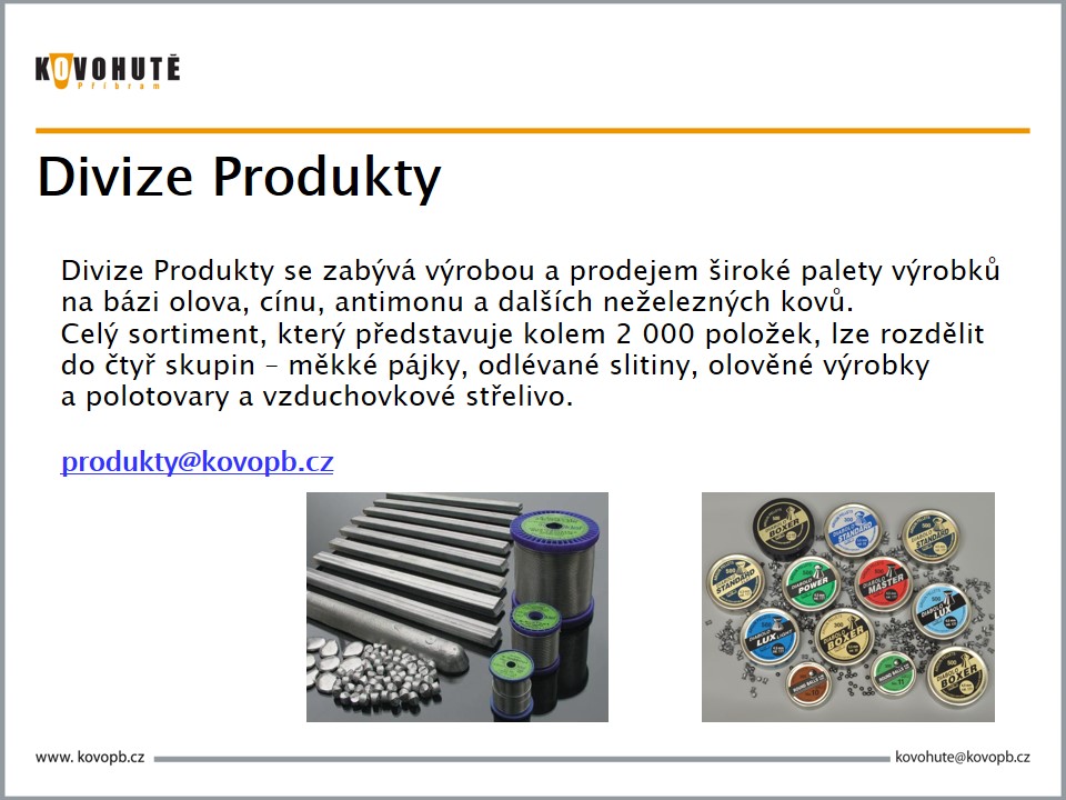 Kovohutě Příbram nástupnická, a. s. foto 3