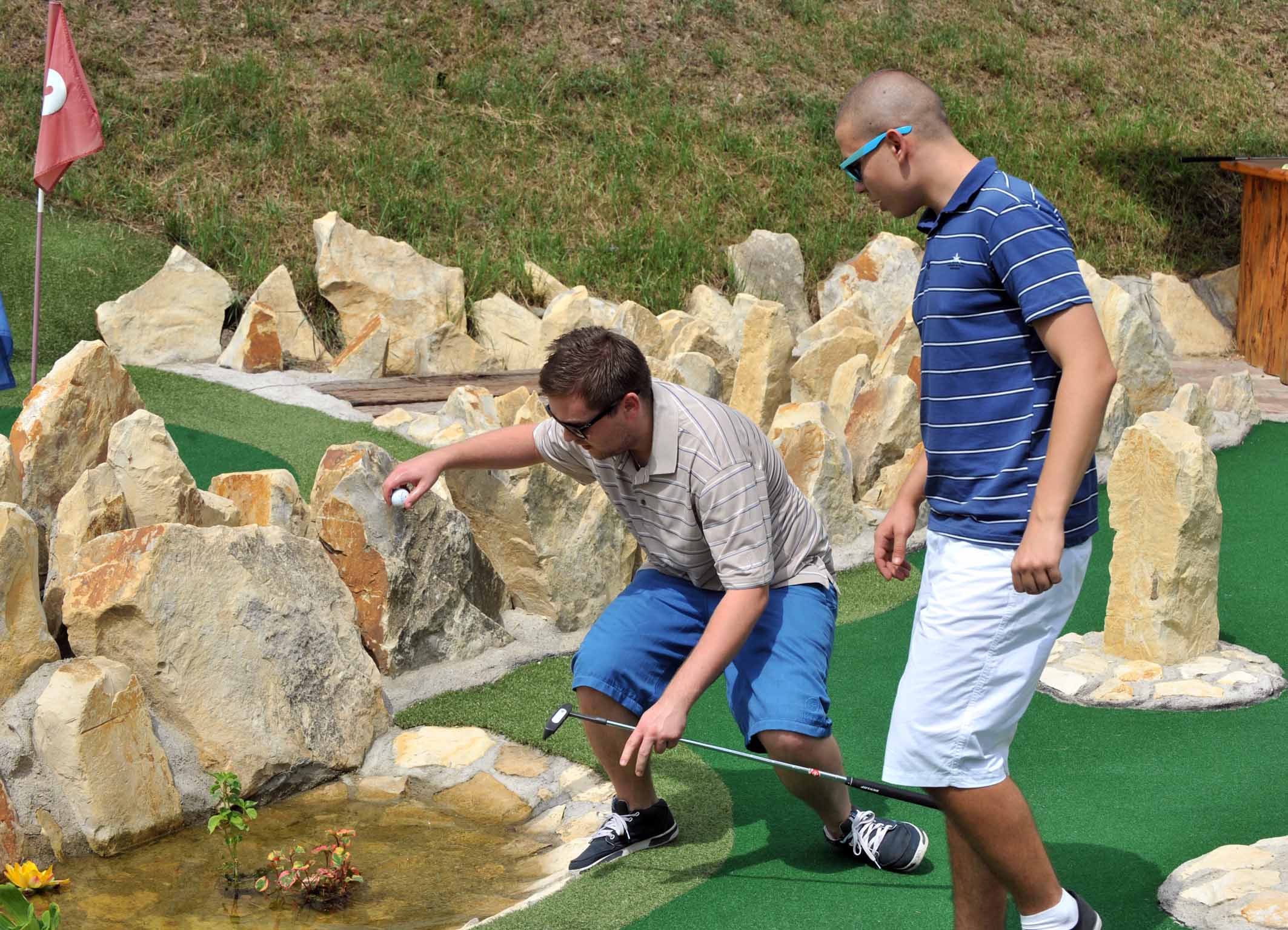 Putting golf foto 5