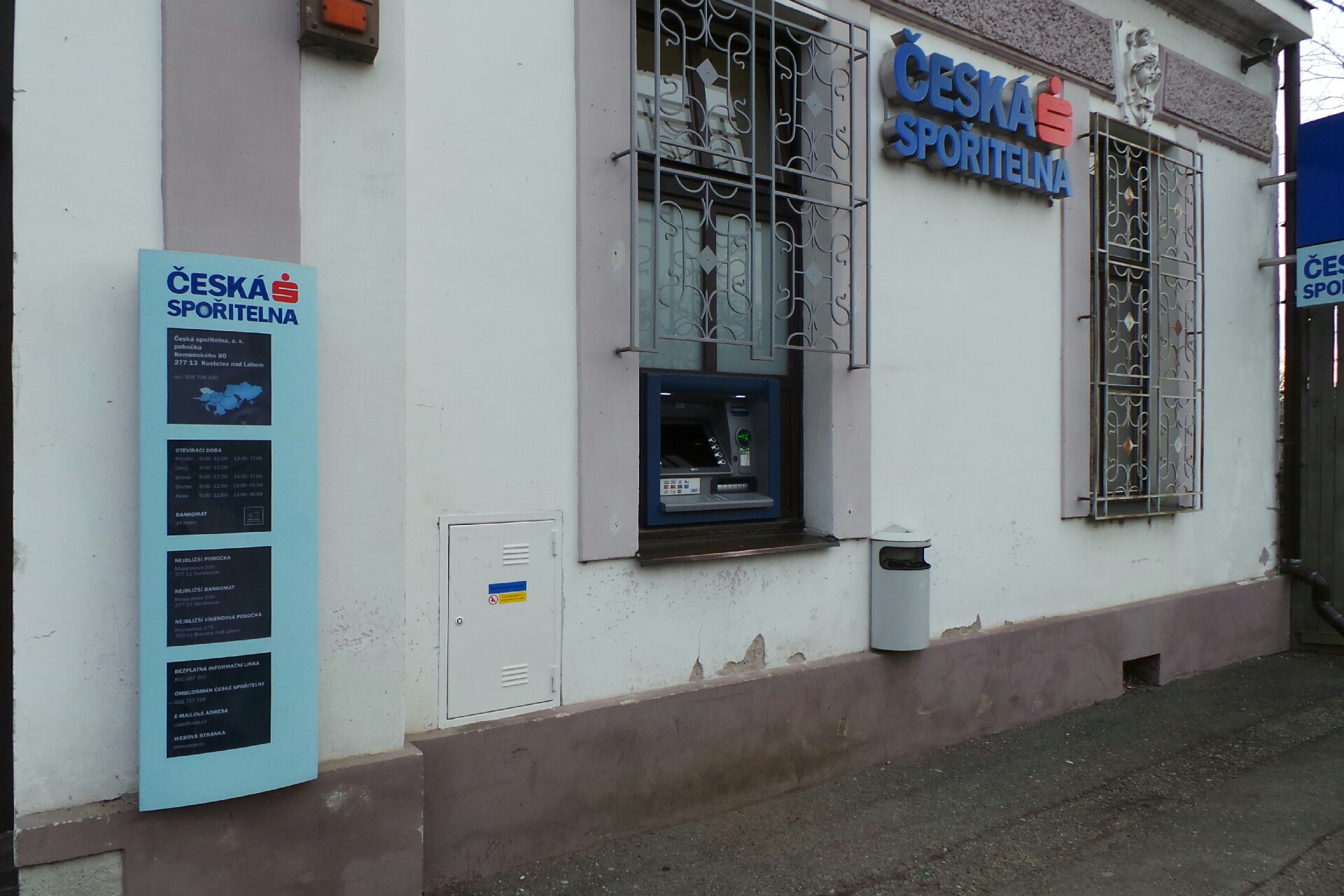 Bankomat České spořitelny