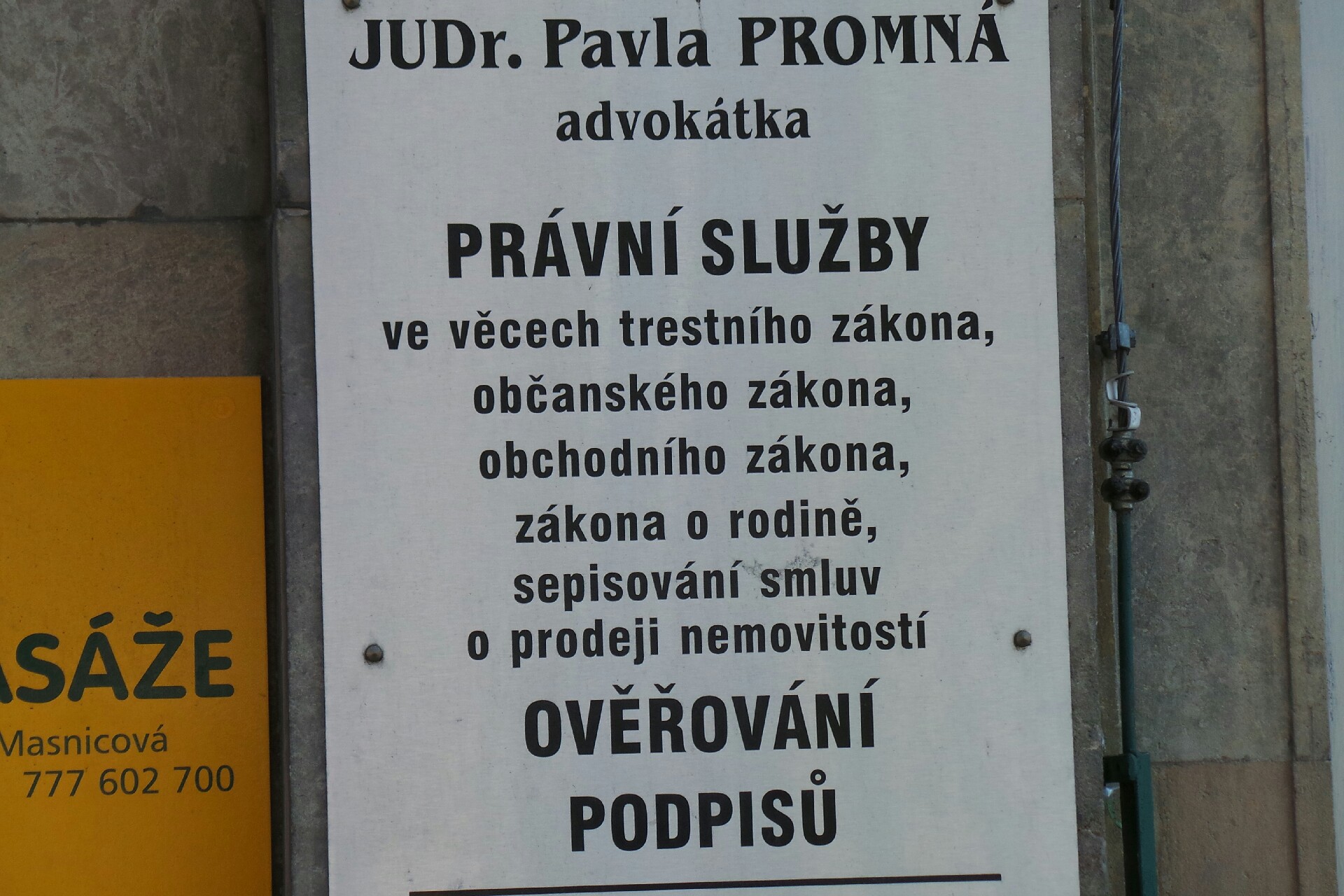 JUDr. Pavla Promná - Advokátka foto 2
