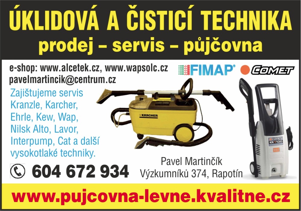 Čistící a úklidová technika Pavel Martinčík foto 6