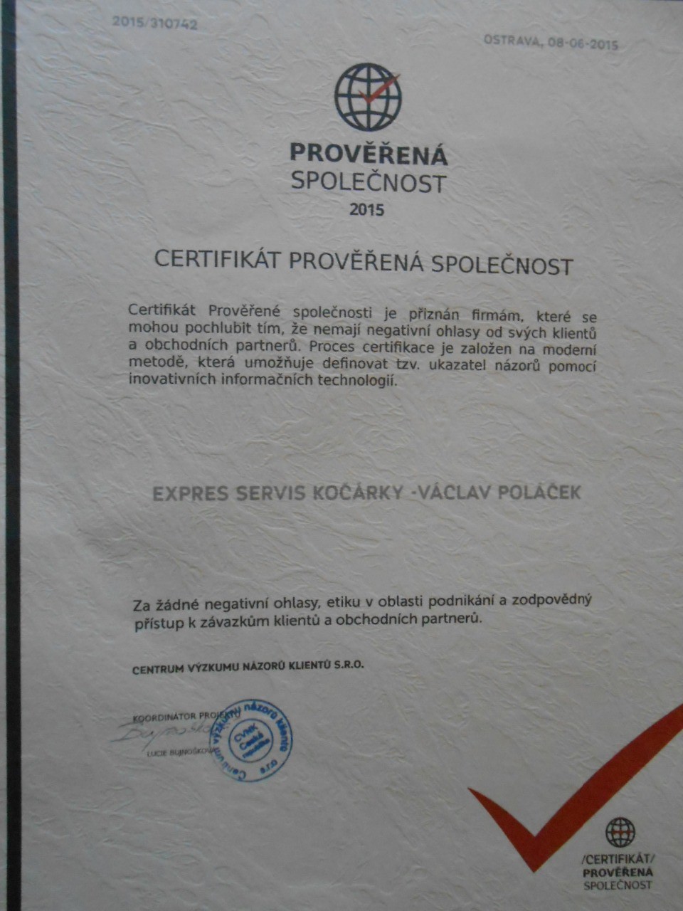 Expres servis kočárky -Václav Poláček foto 2