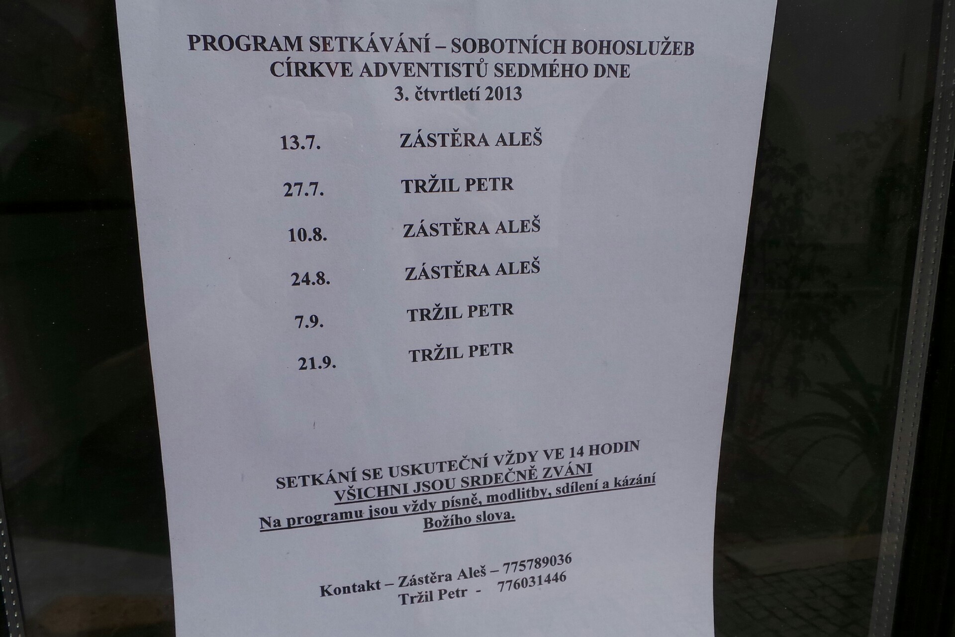 Farní sbor Českobratrské církve evangelické v Pelhřimově-Strměchách foto 2