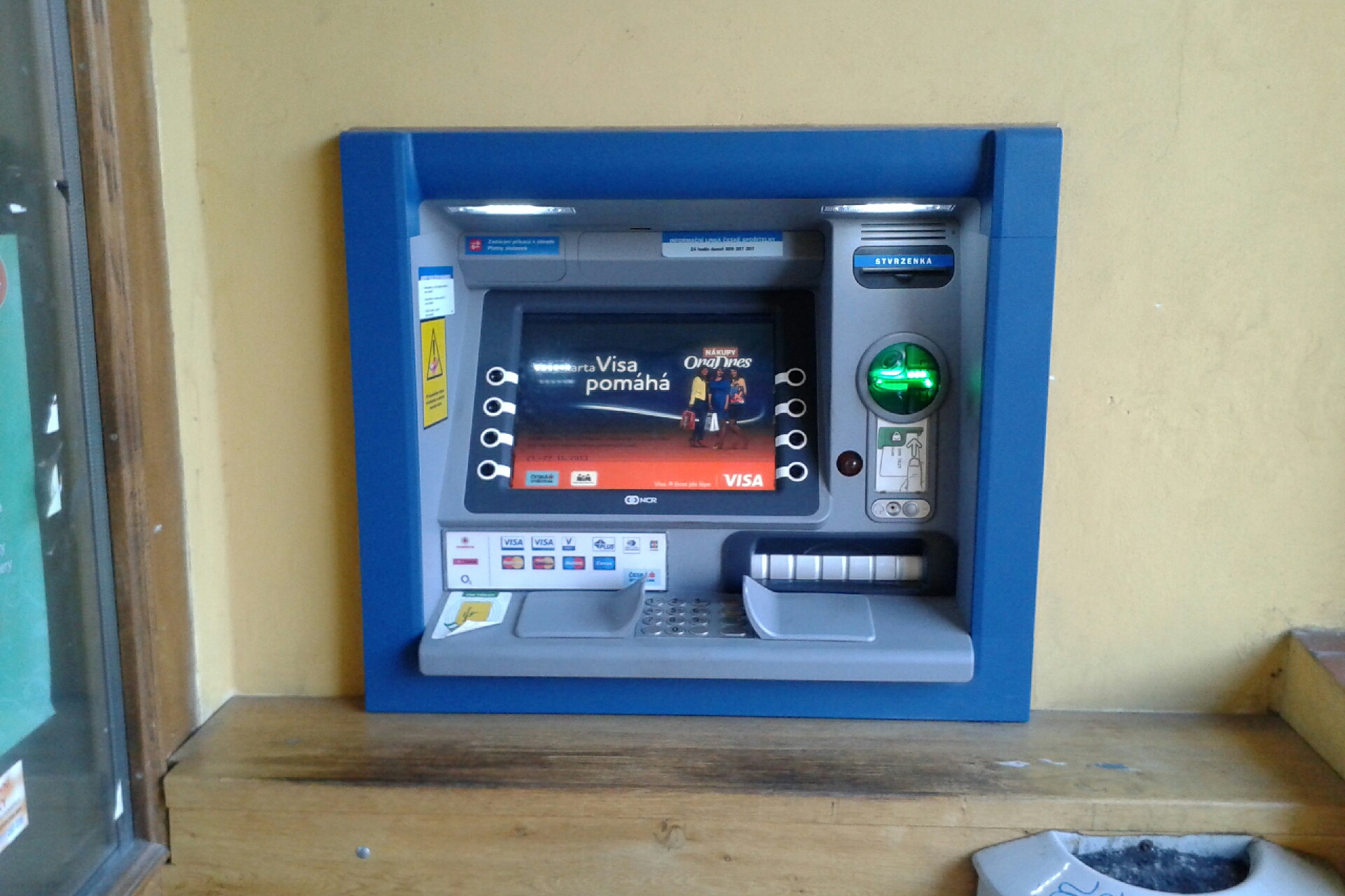 Bankomat České spořitelny