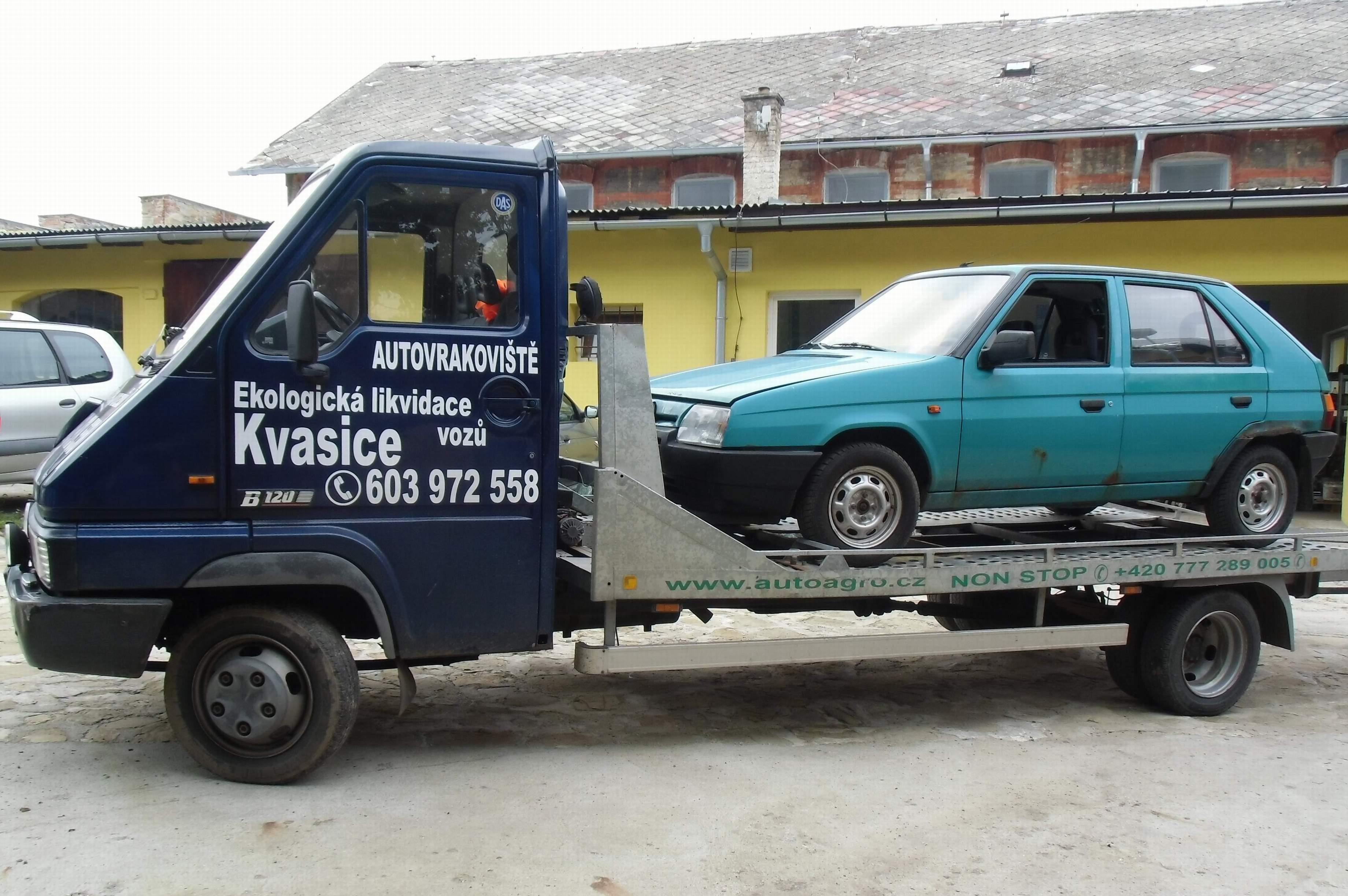 Likvidace vozidel Marek Dynka