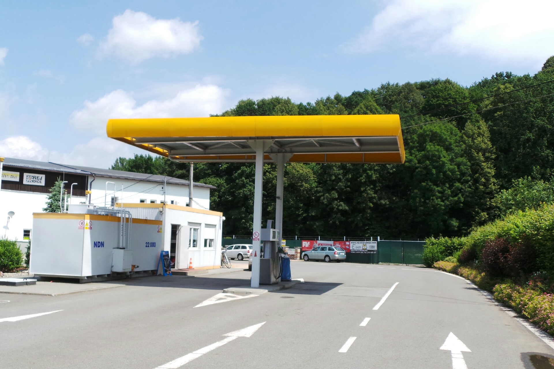 Čerpací stanice Vyšní Lhoty