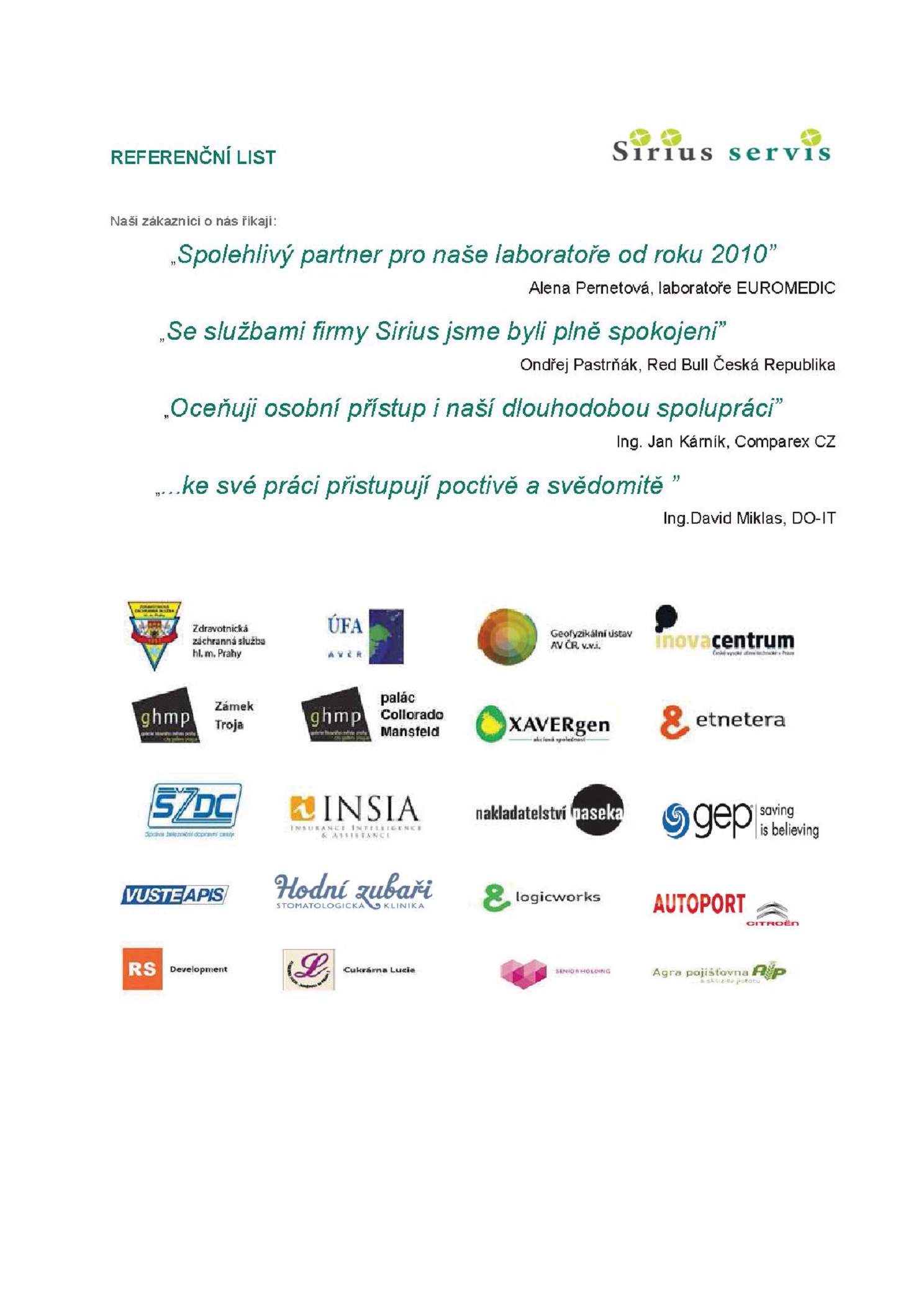 Martin Vondráček - Sirius servis foto 2