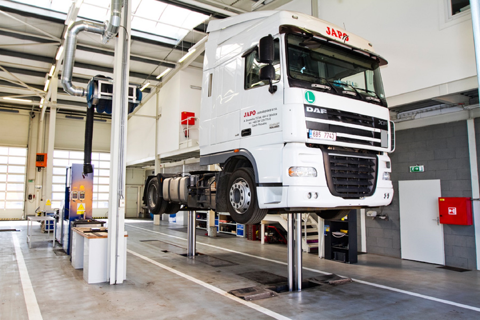 Opravy nákladních vozidel - JAPO - transport, s.r.o.