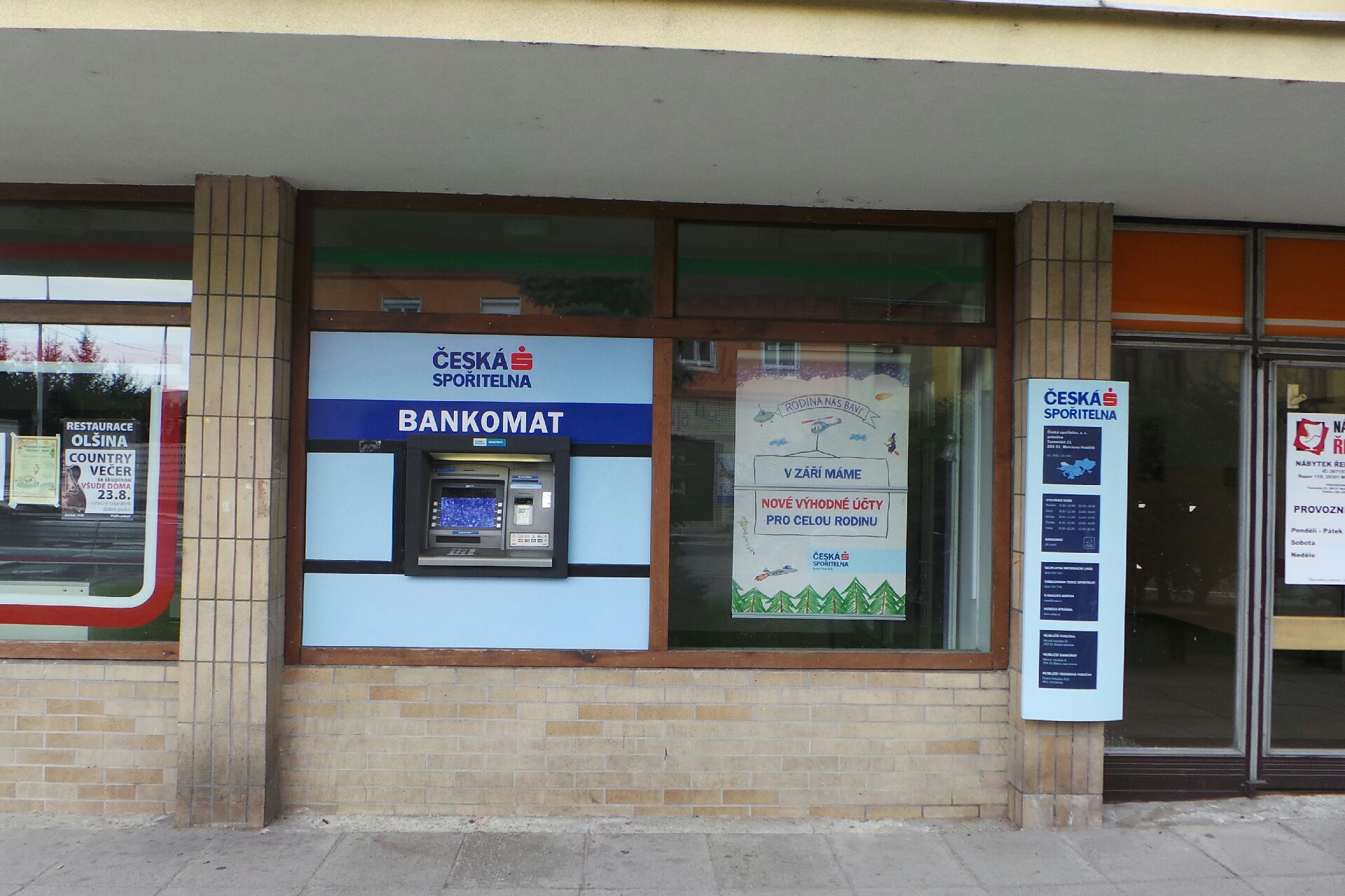 Bankomat České spořitelny