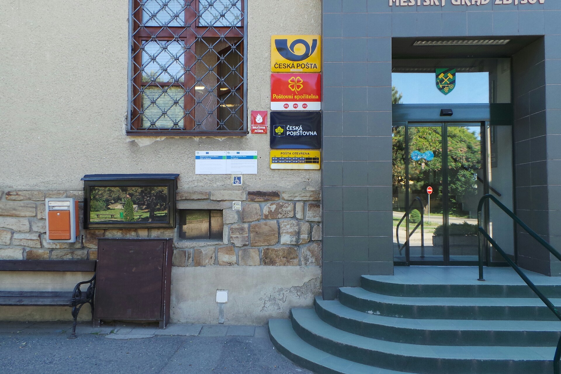 Pošta Zbýšov u Brna