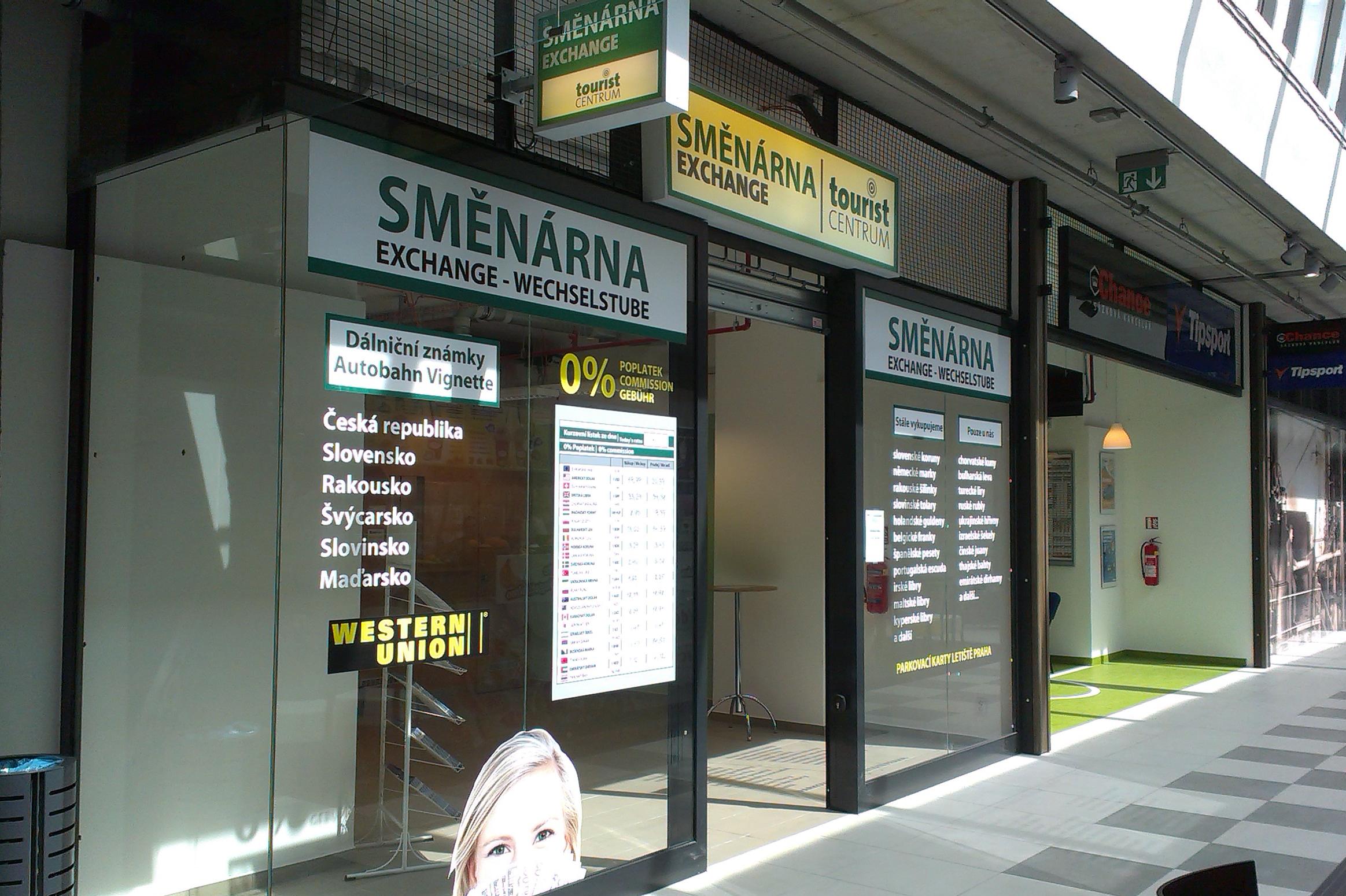 Směnárna Tourist centrum