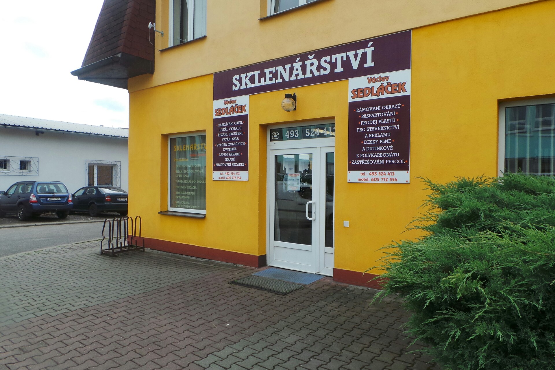 Sklenářství Jičín - Václav Sedláček