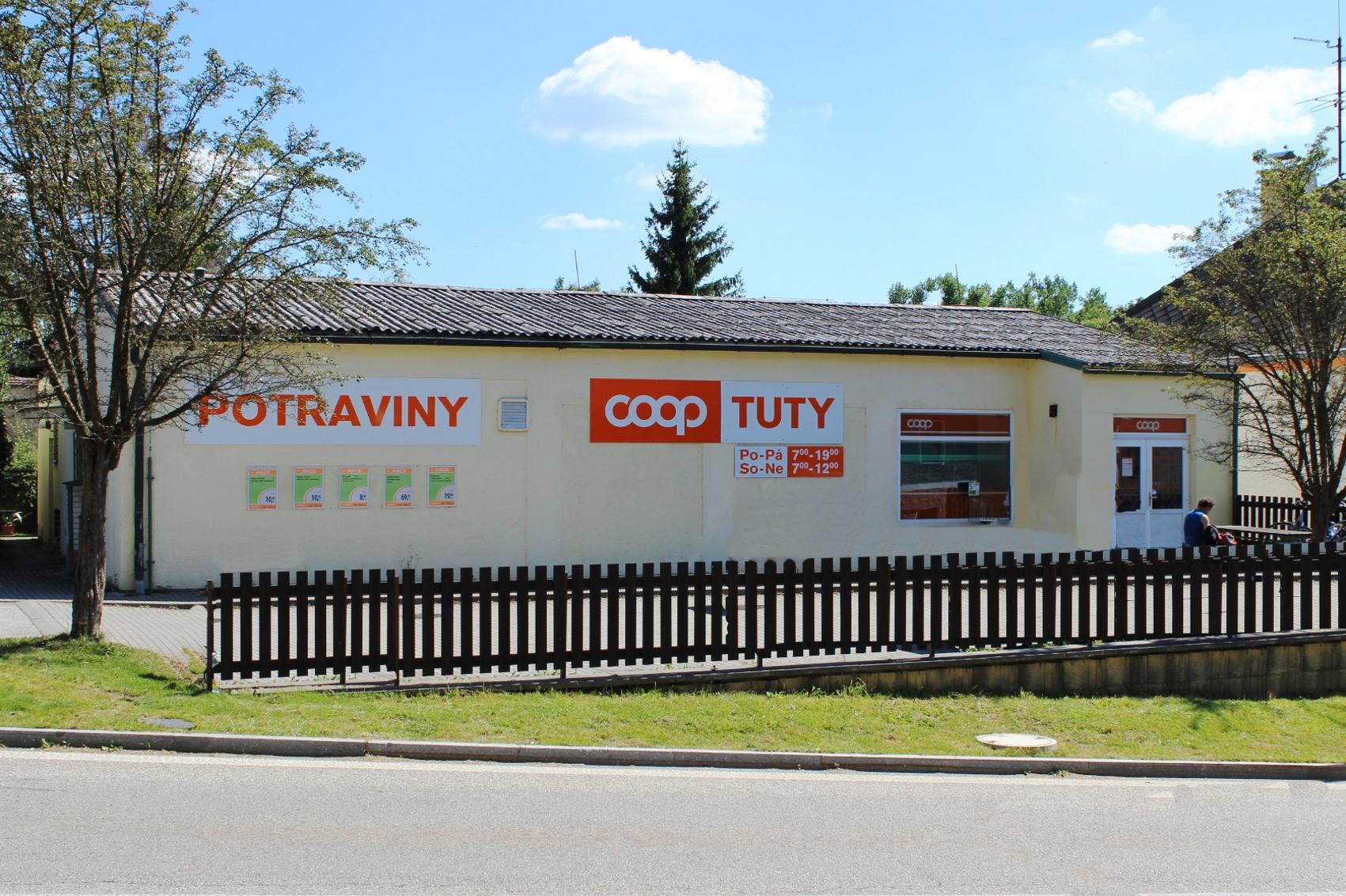 Potraviny COOP TUTY