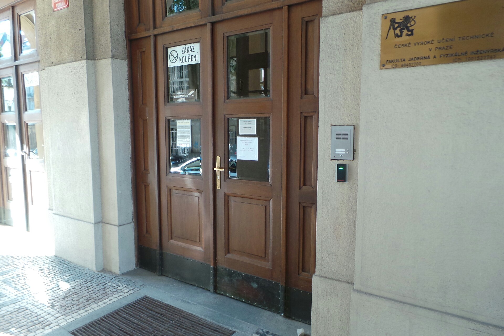 České vysoké učení technické v Praze - Katedra dozimetrie a aplikace ionizujícího záření Fakulty jaderné a fyzikálně inženýrské