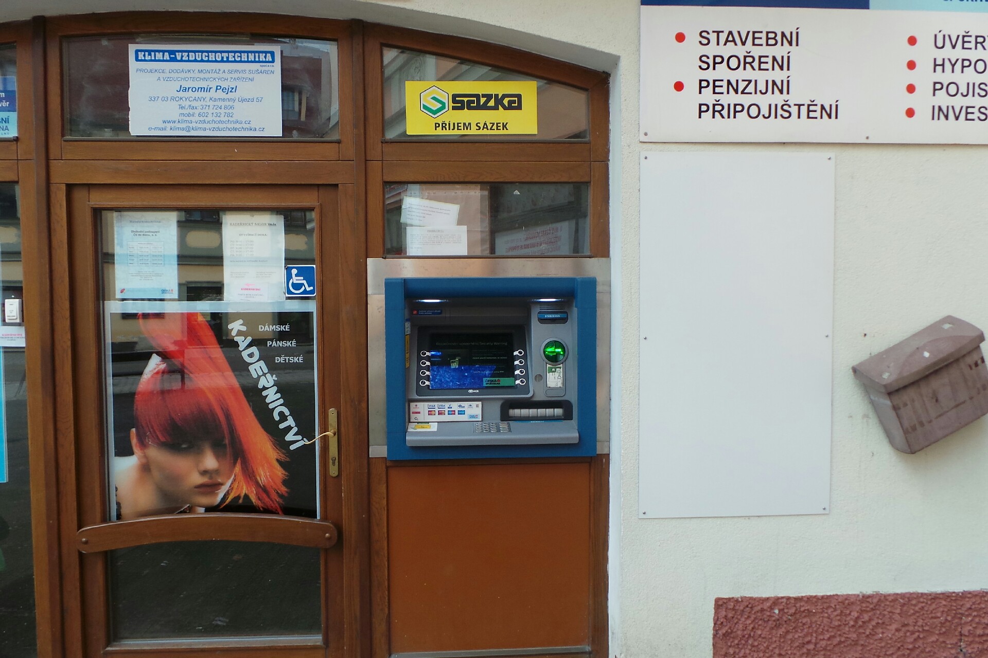 Bankomat České spořitelny