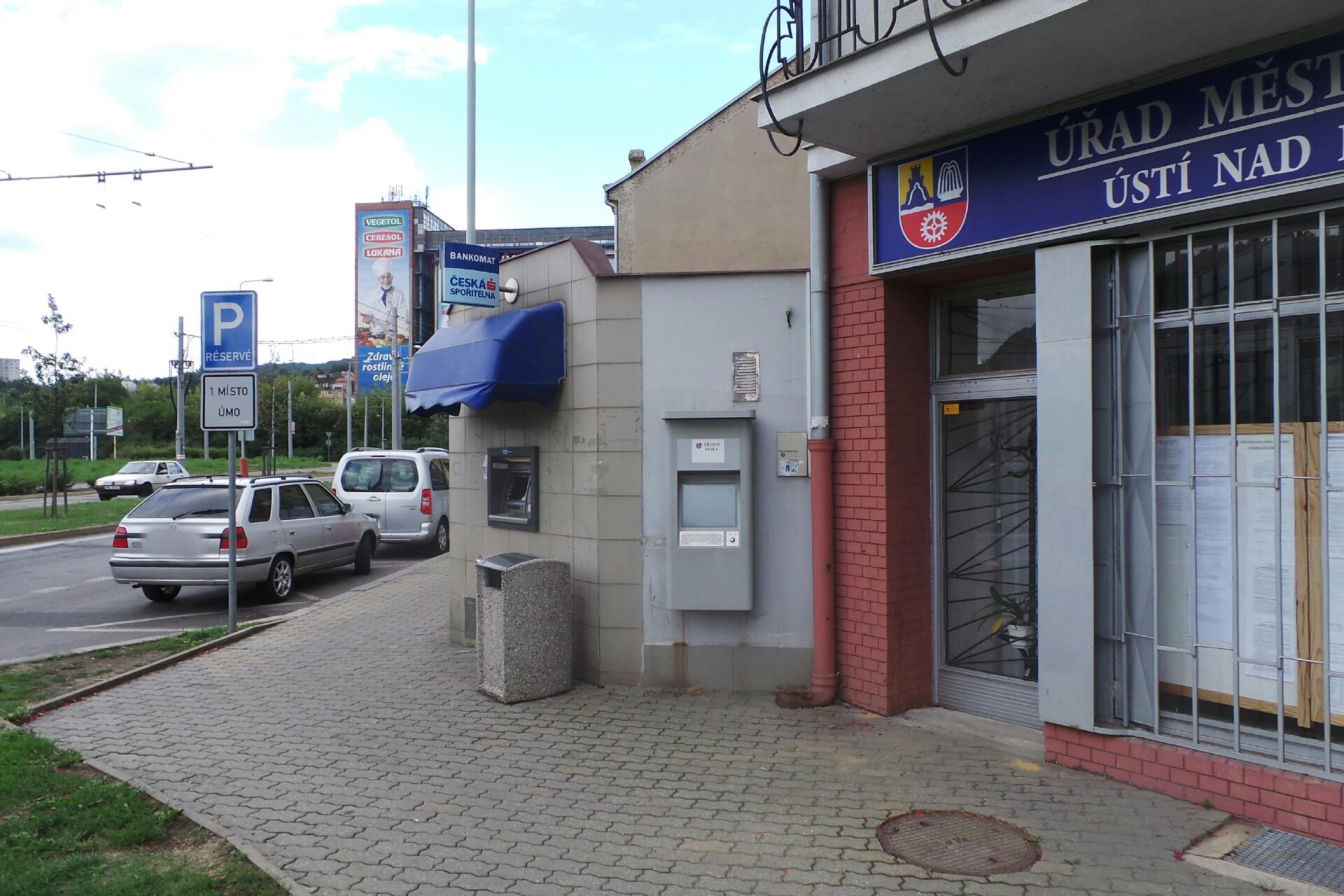 Bankomat České spořitelny