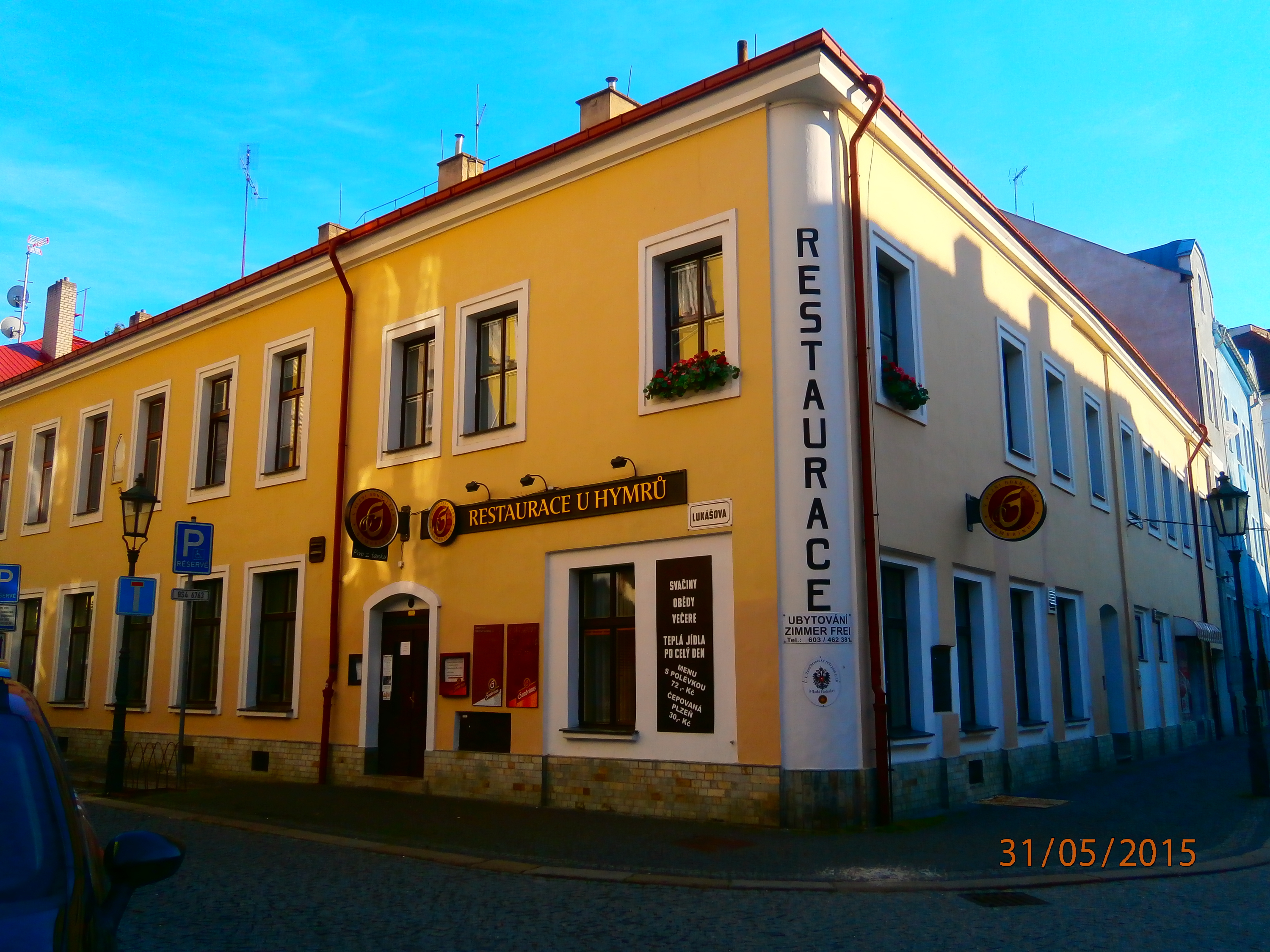 PRONÁJEM POKOJŮ – Josef Křelina