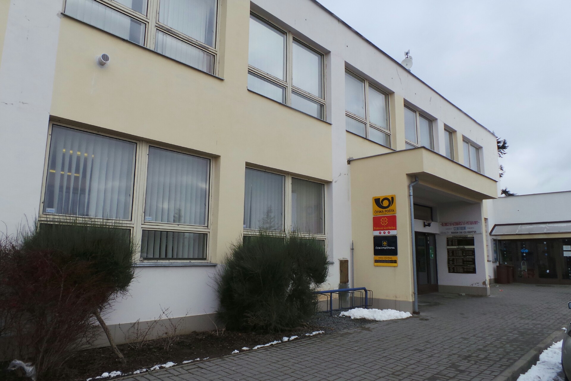 Pošta Budišov u Třebíče