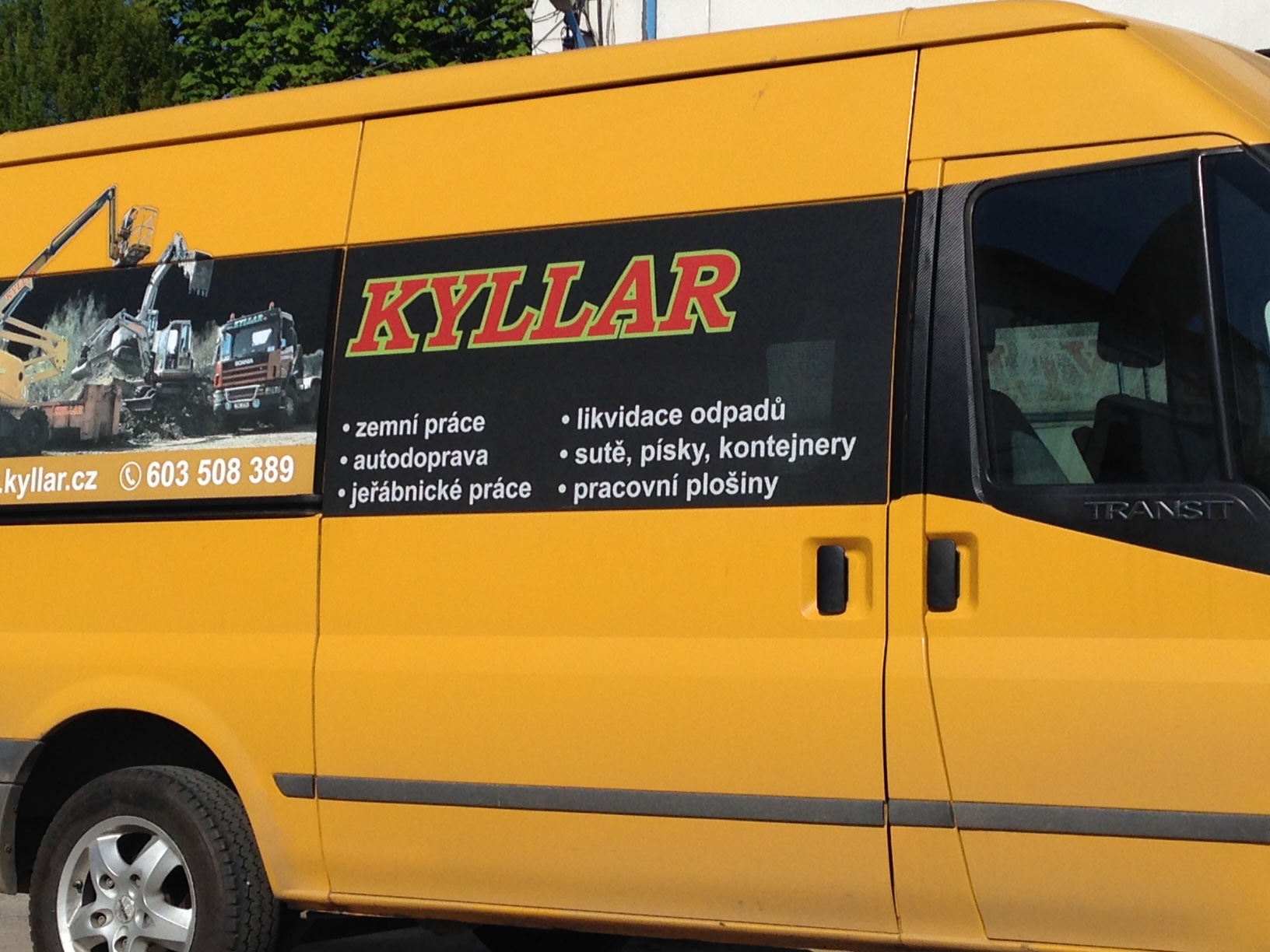 KYLLAR - zemní práce, autodoprava, jeřábnické práce foto 6