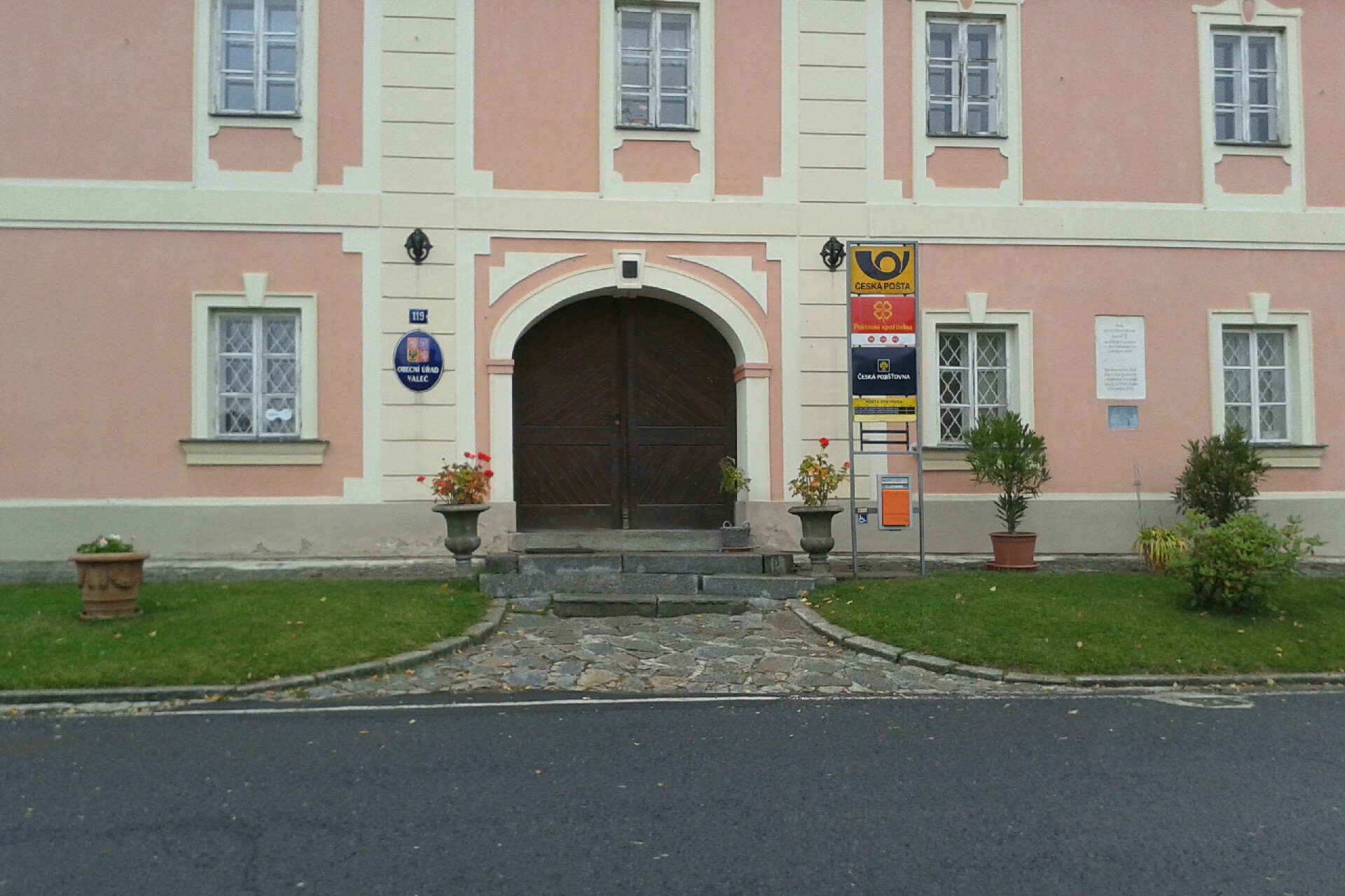 Pošta Valeč v Čechách